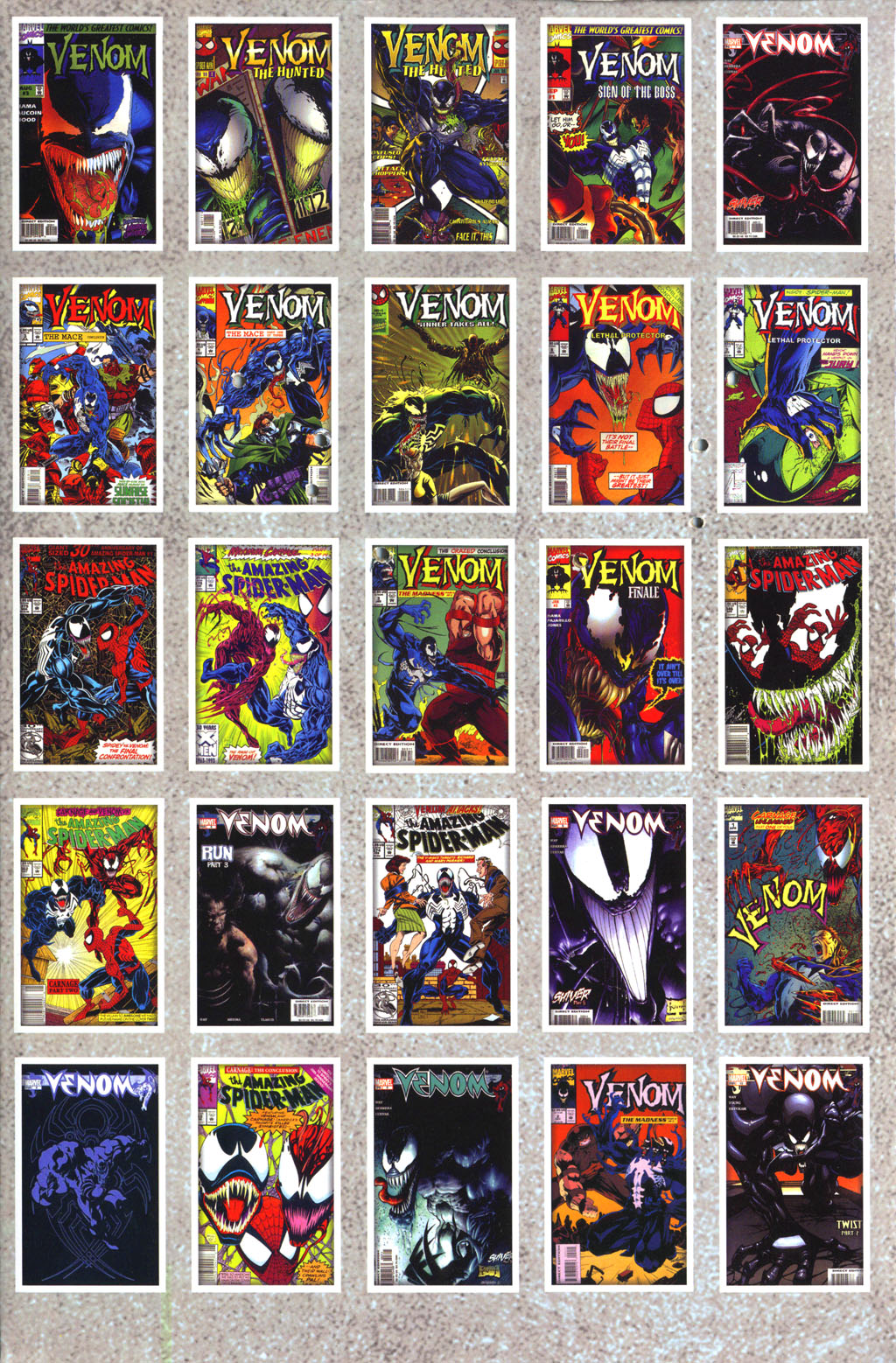 Read online Venom Poster Book comic -  Issue # Full - 24