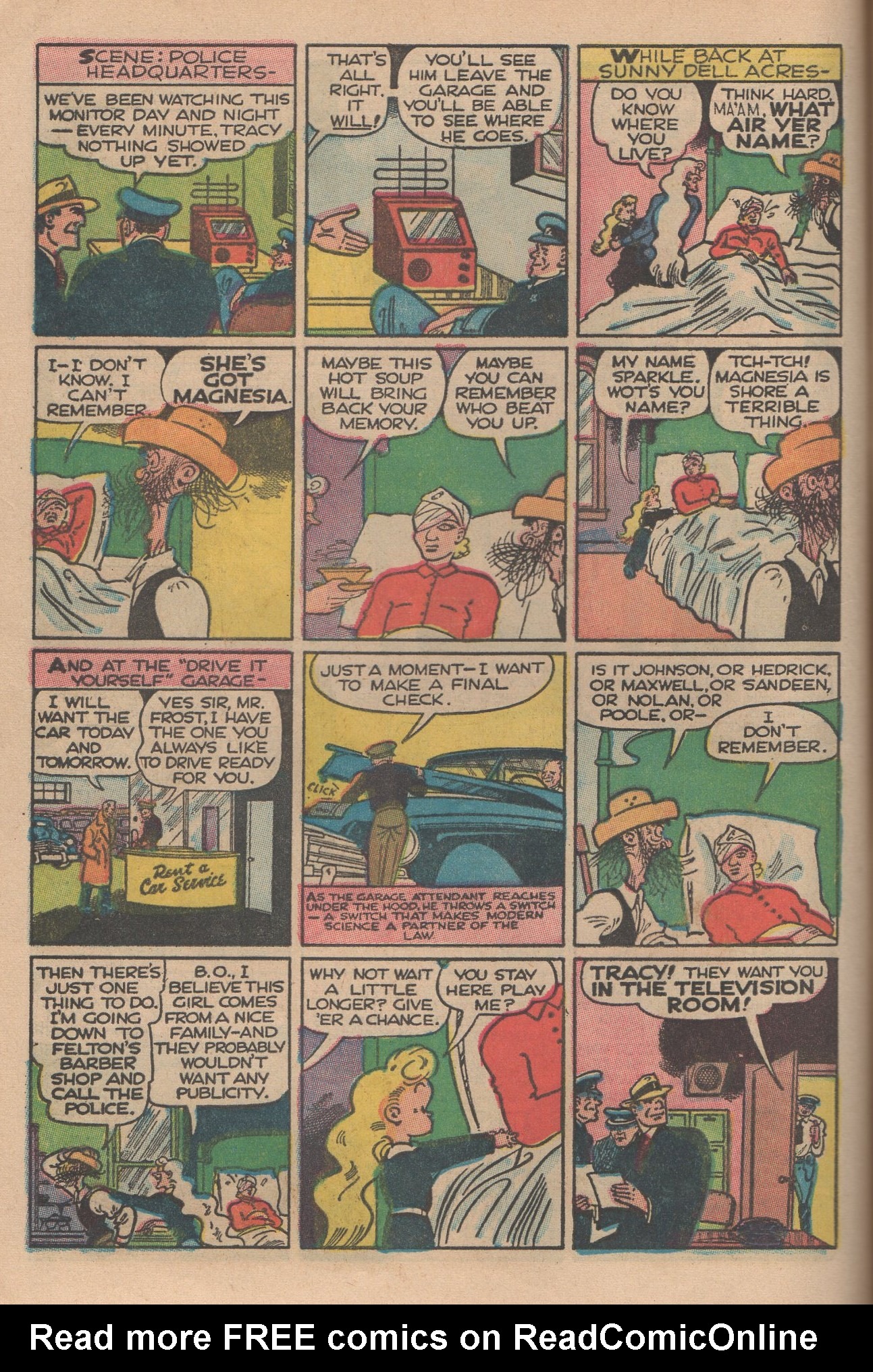 Read online Dick Tracy comic -  Issue #144 - 56