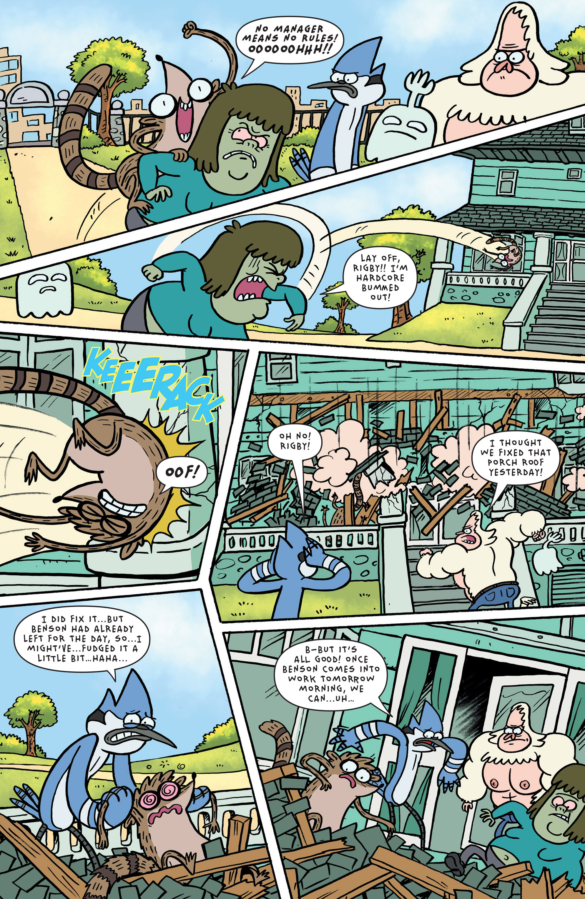 Read online Regular Show comic -  Issue #37 - 16