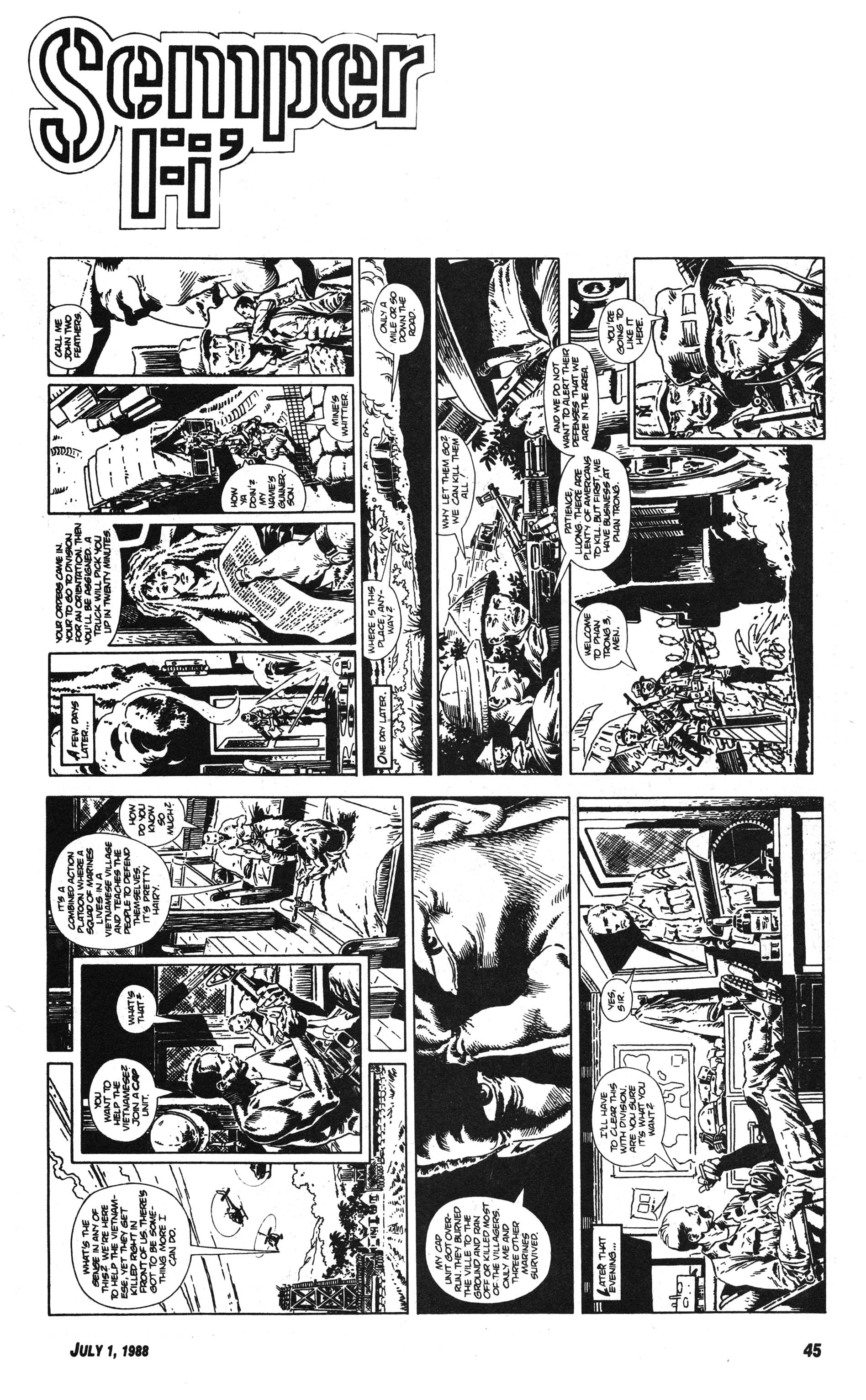 Read online Amazing Heroes comic -  Issue #144 - 45