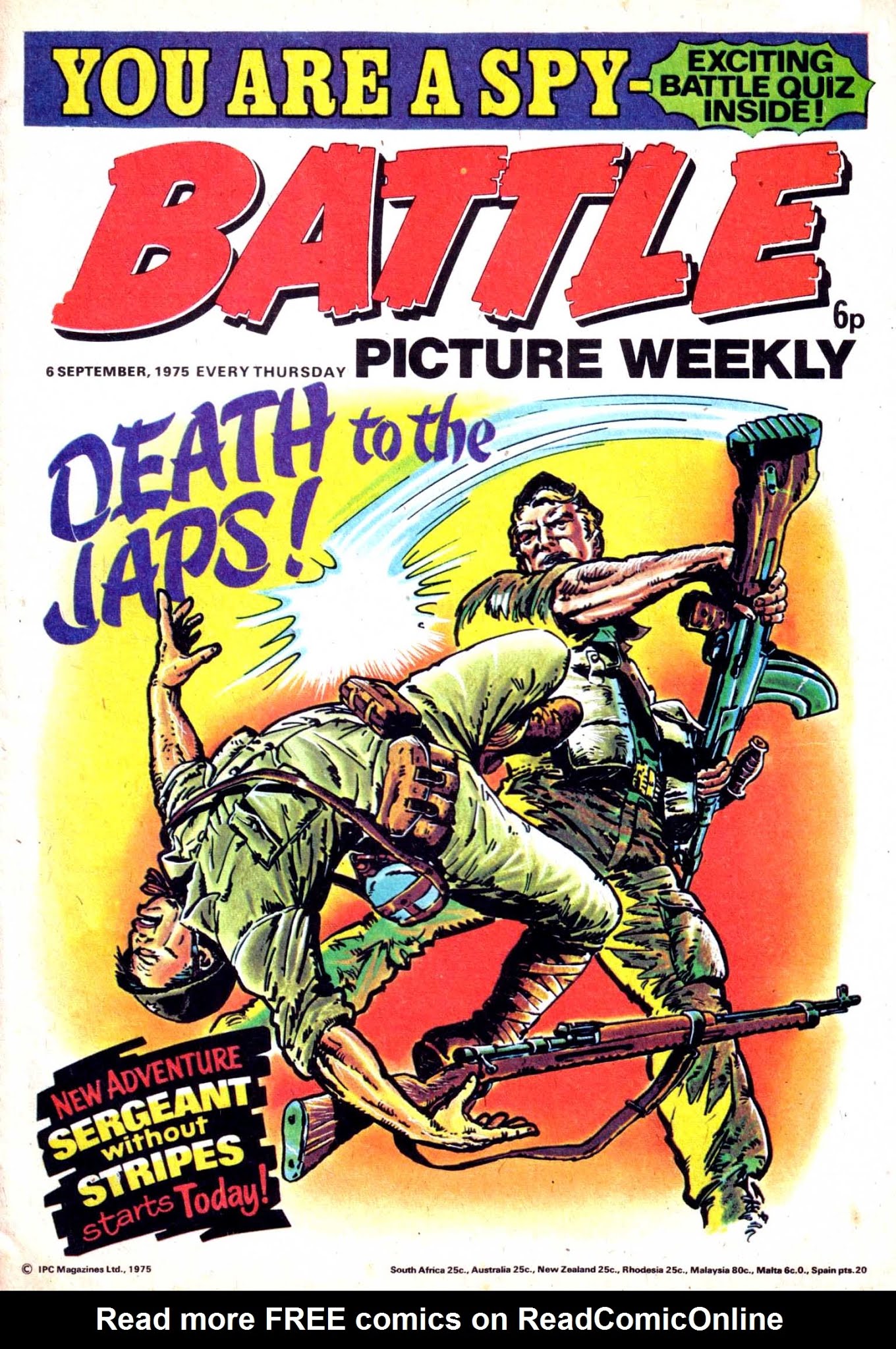Read online Battle Picture Weekly comic -  Issue #27 - 1