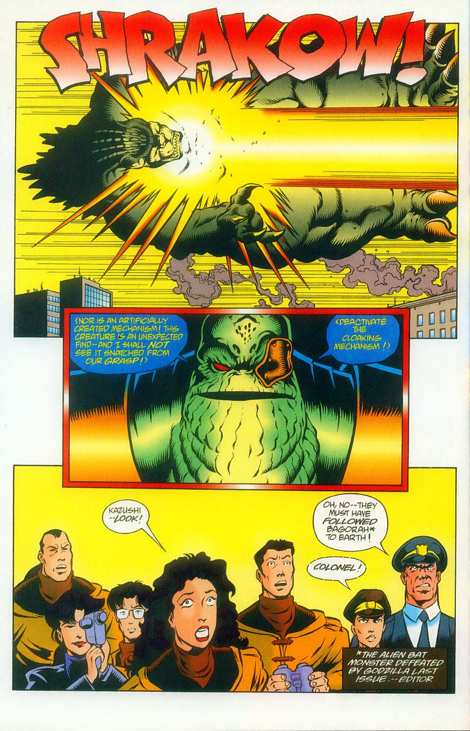 Read online Godzilla (1995) comic -  Issue #5 - 21