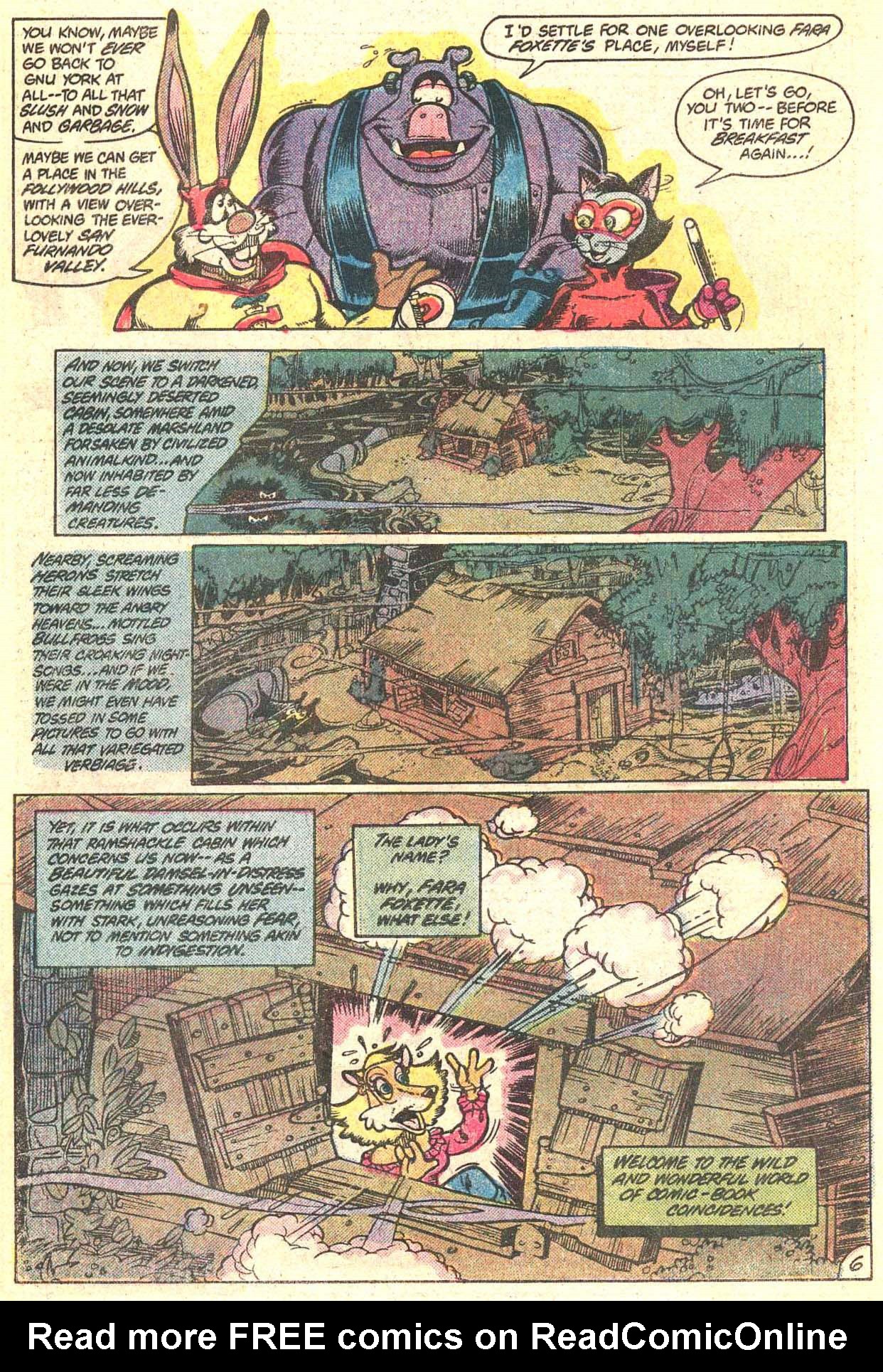 Read online Captain Carrot and His Amazing Zoo Crew! comic -  Issue #4 - 7