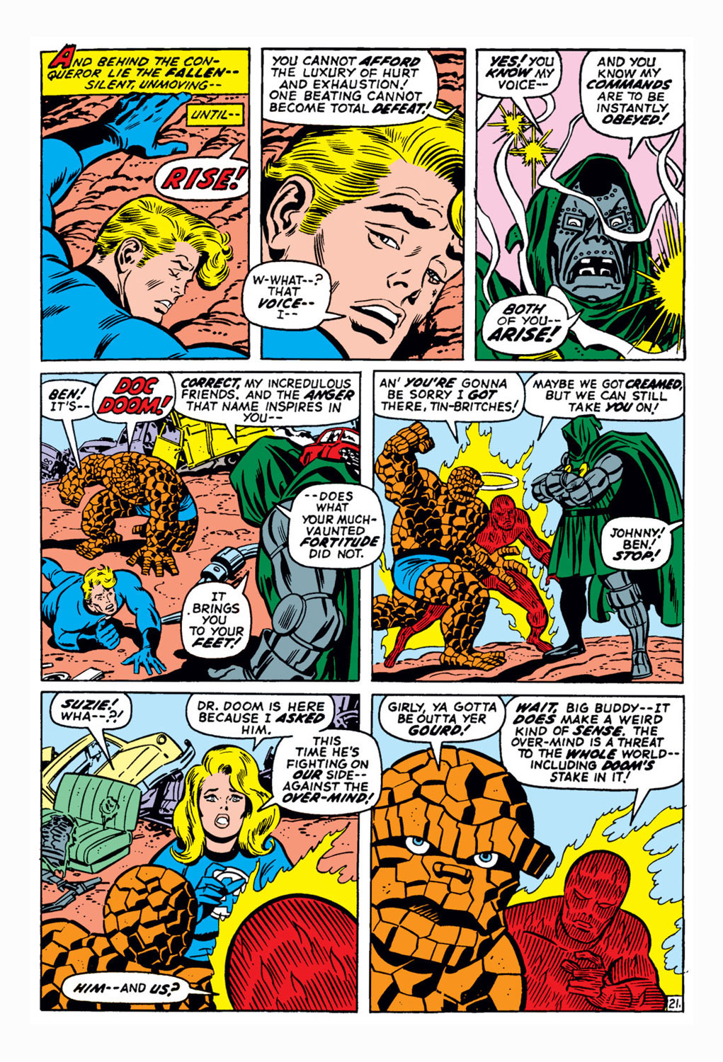 Read online Fantastic Four (1961) comic -  Issue #116 - 22