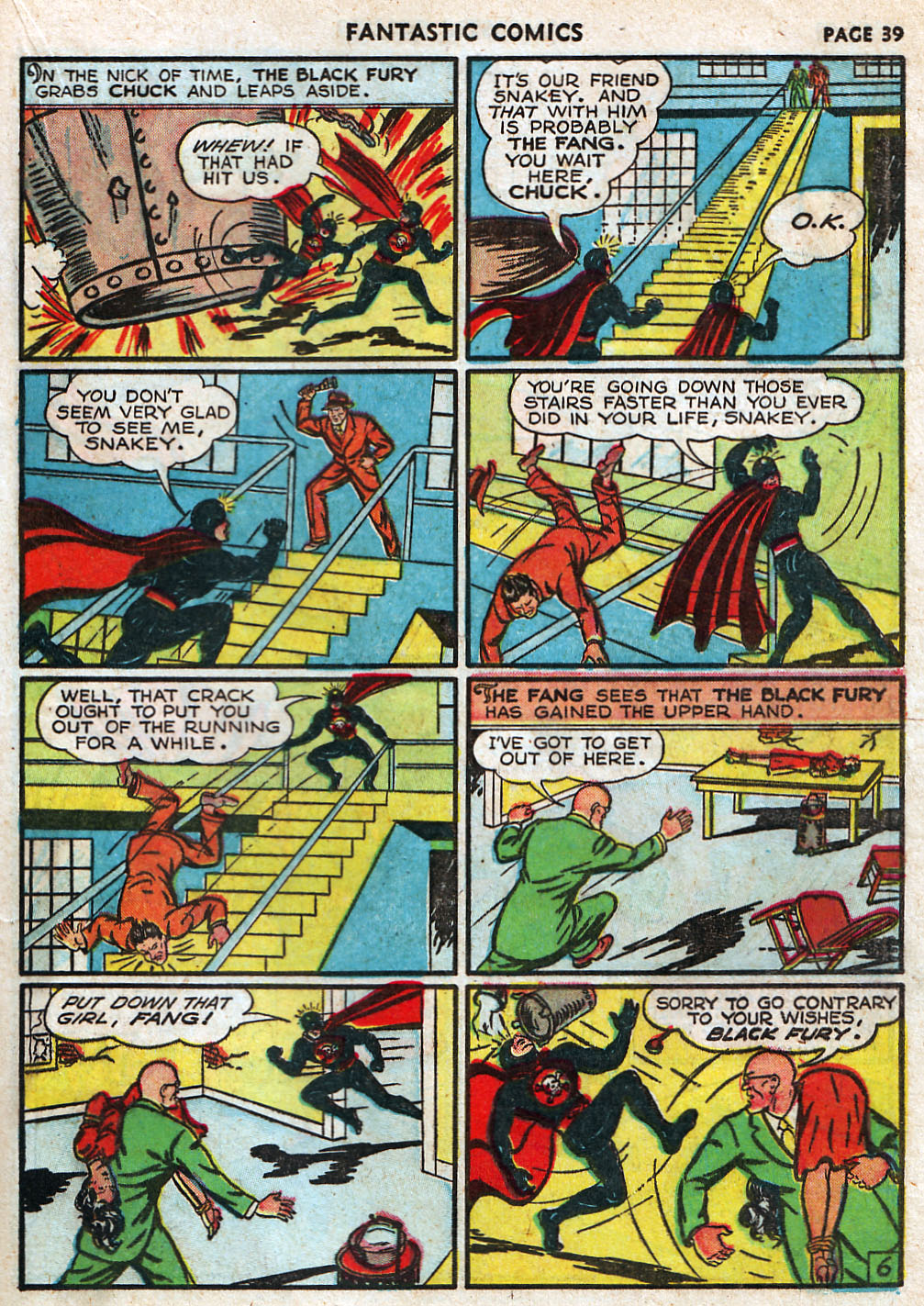 Read online Fantastic Comics comic -  Issue #17 - 40