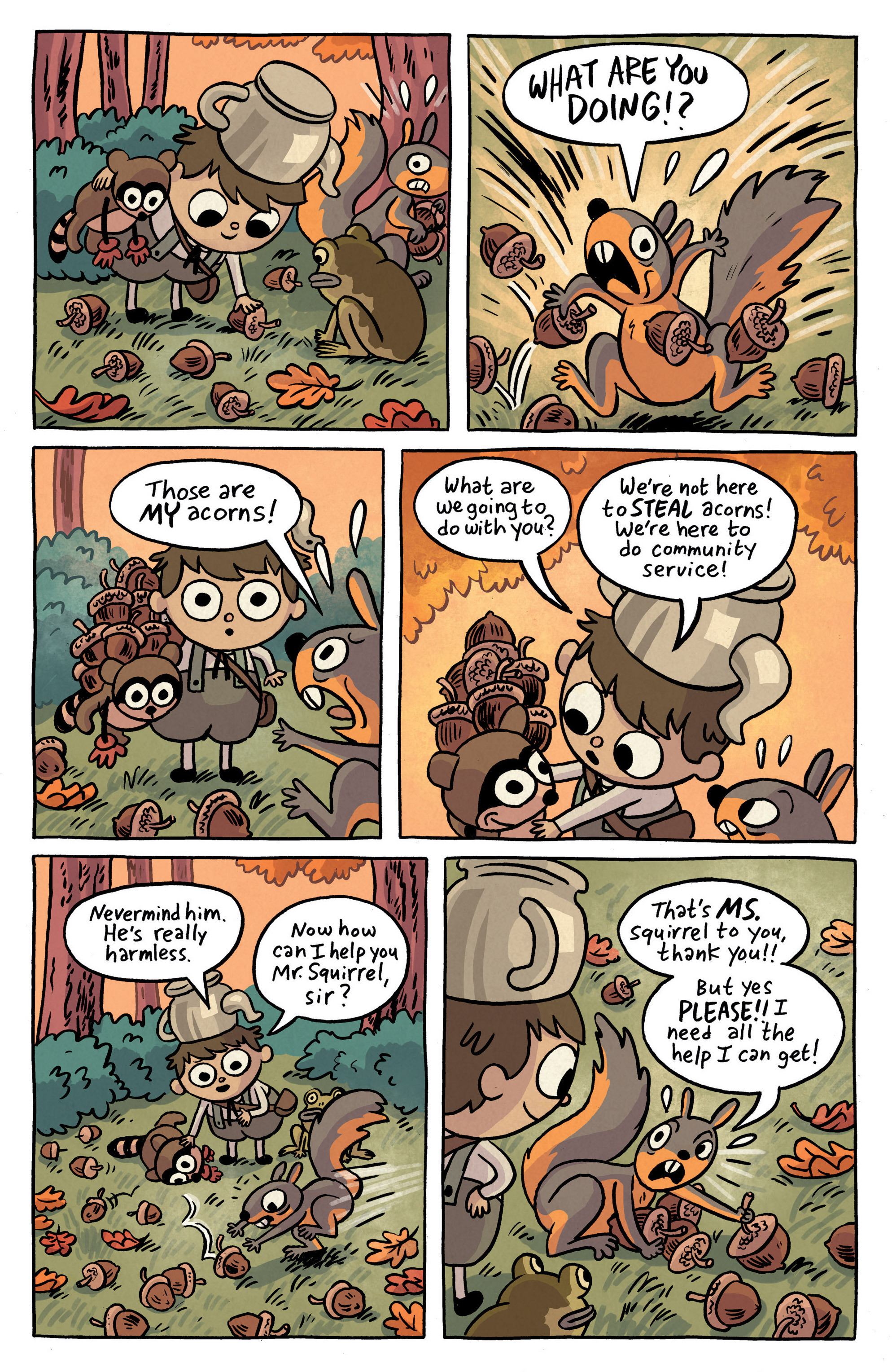 Read online Over the Garden Wall (2016) comic -  Issue #2 - 5