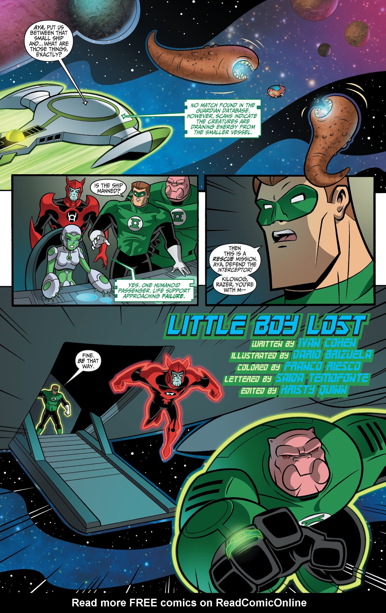 Read online Green Lantern: The Animated Series comic -  Issue #10 - 2