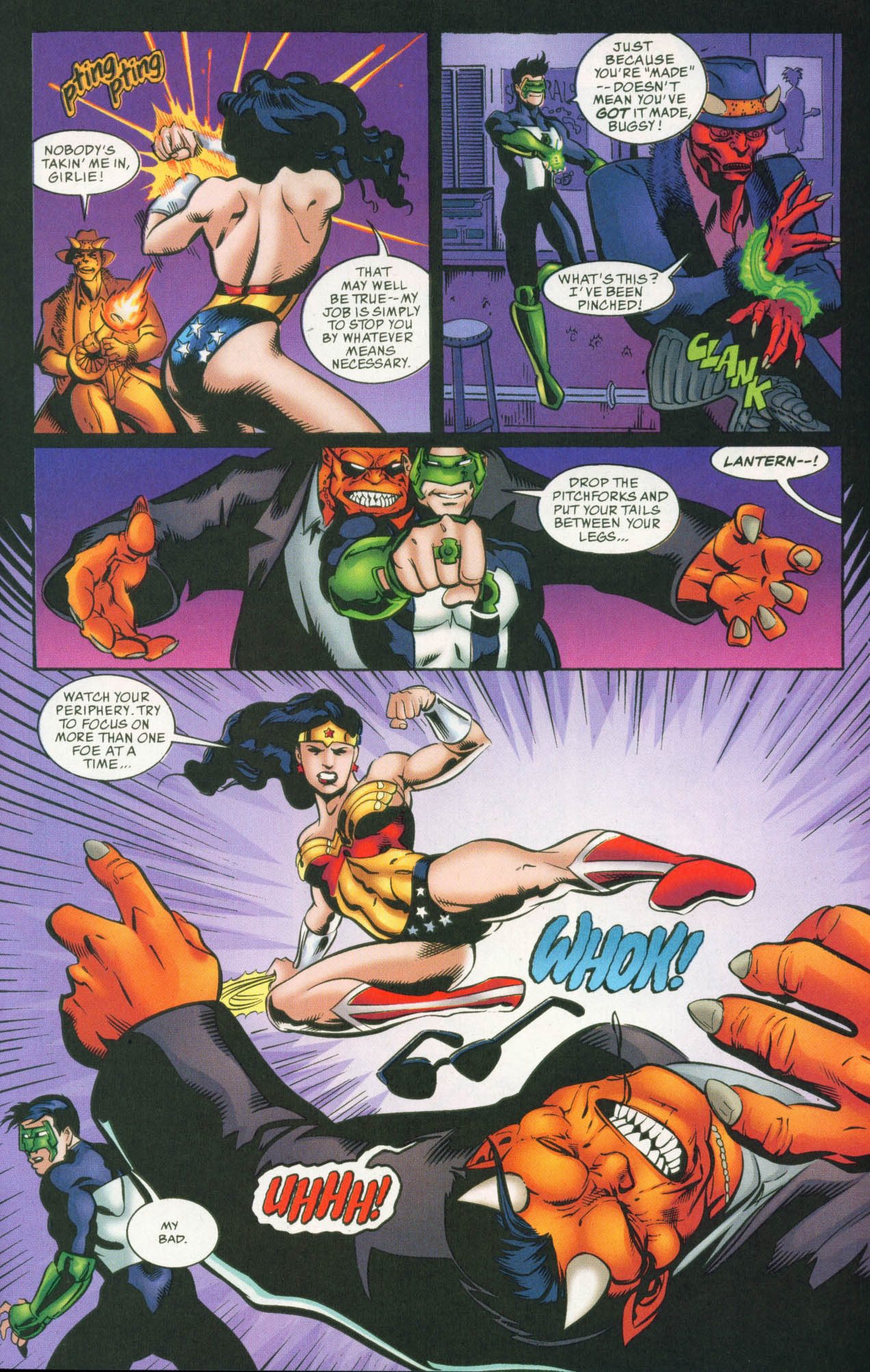 Read online JLA: Black Baptism comic -  Issue #3 - 18