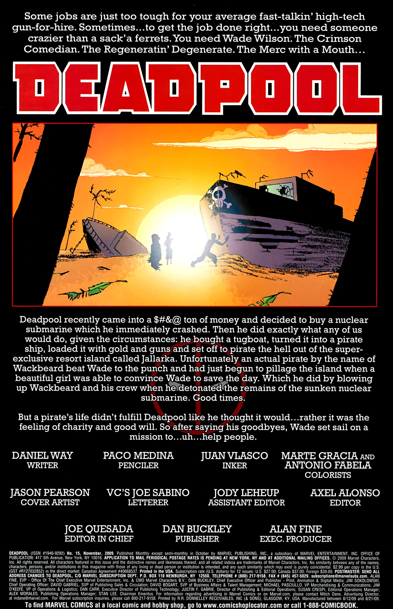 Read online Deadpool (2008) comic -  Issue #15 - 2