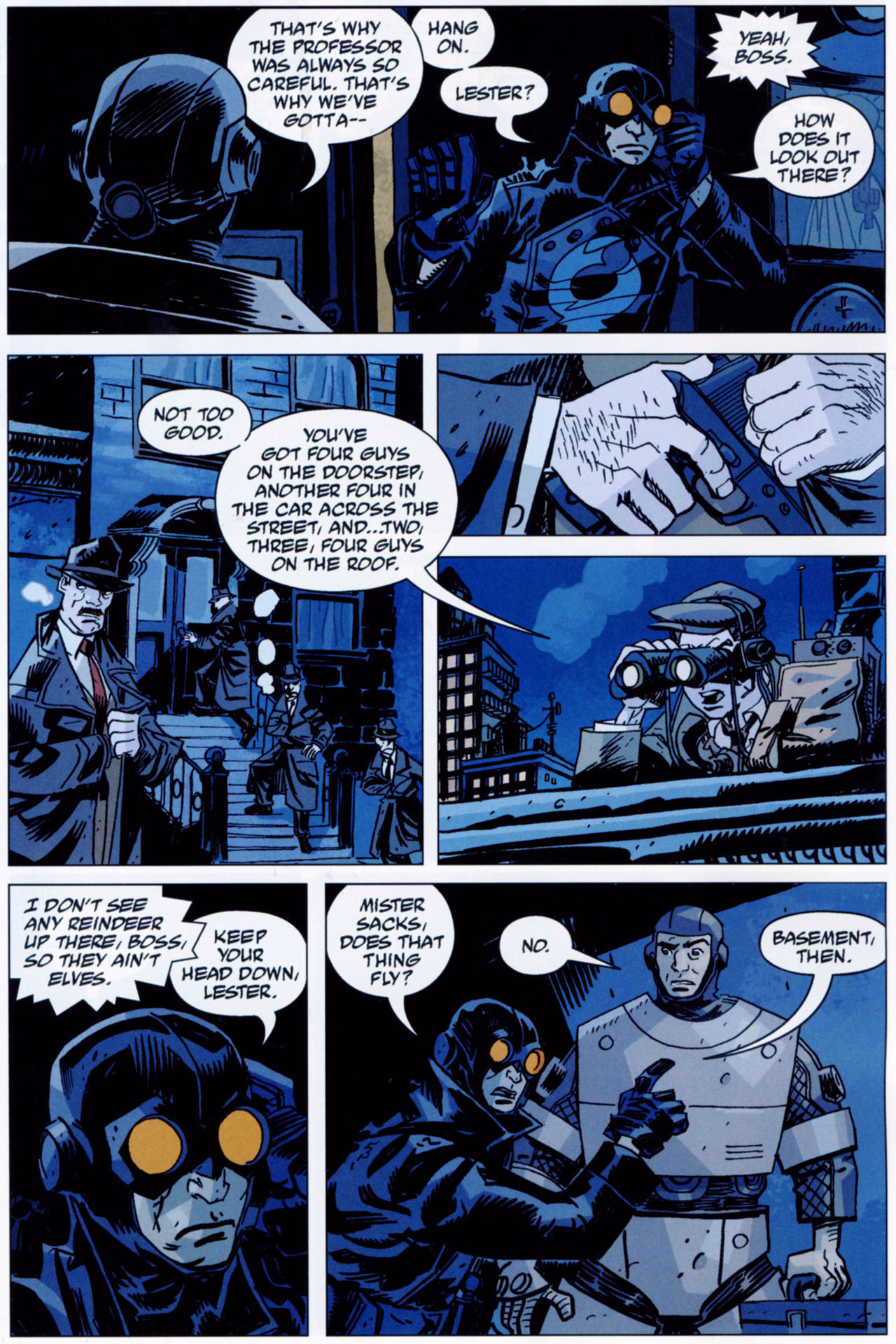 Read online Lobster Johnson: The Iron Prometheus comic -  Issue #1 - 12