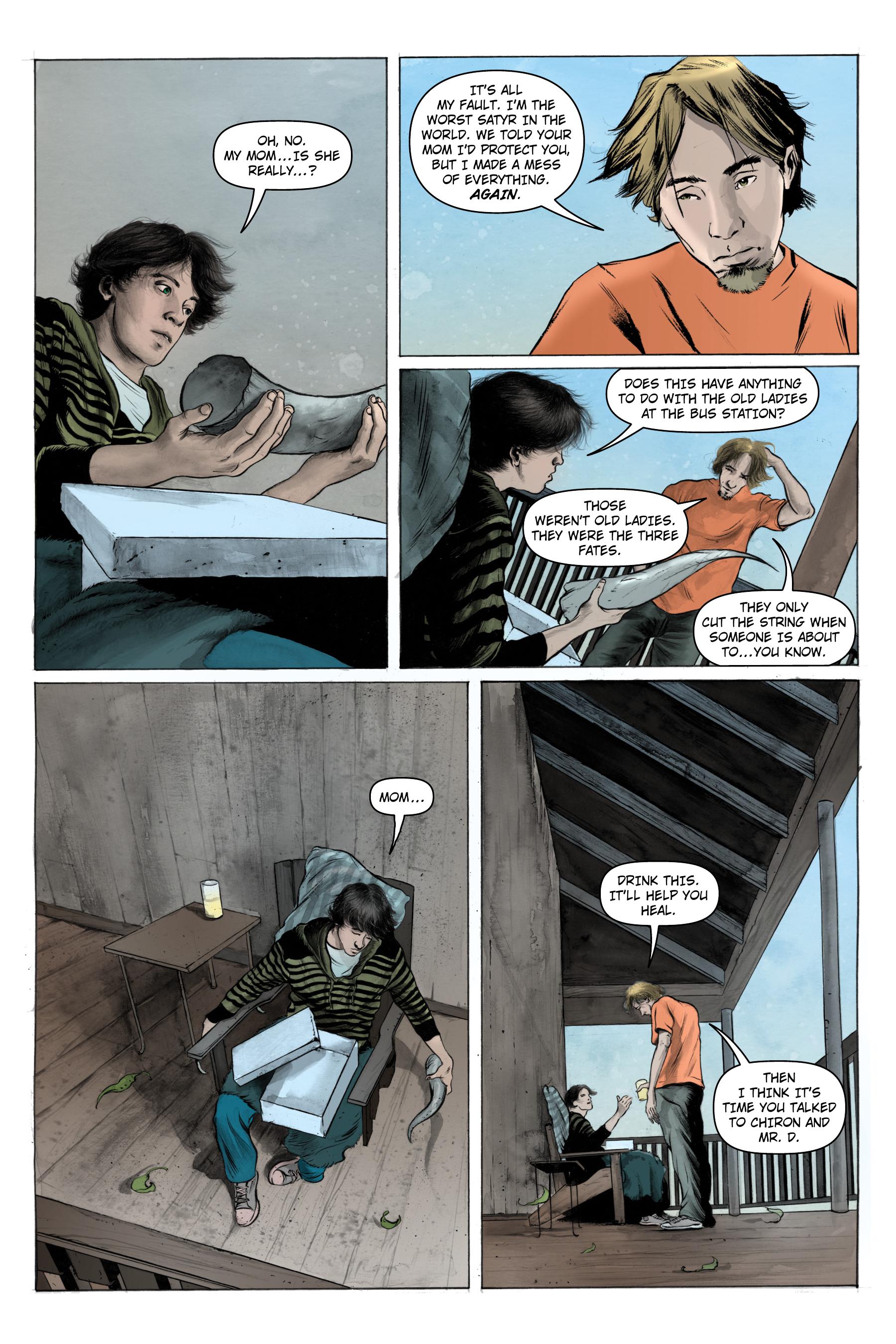 Read online Percy Jackson and the Olympians comic -  Issue # TBP 1 - 29