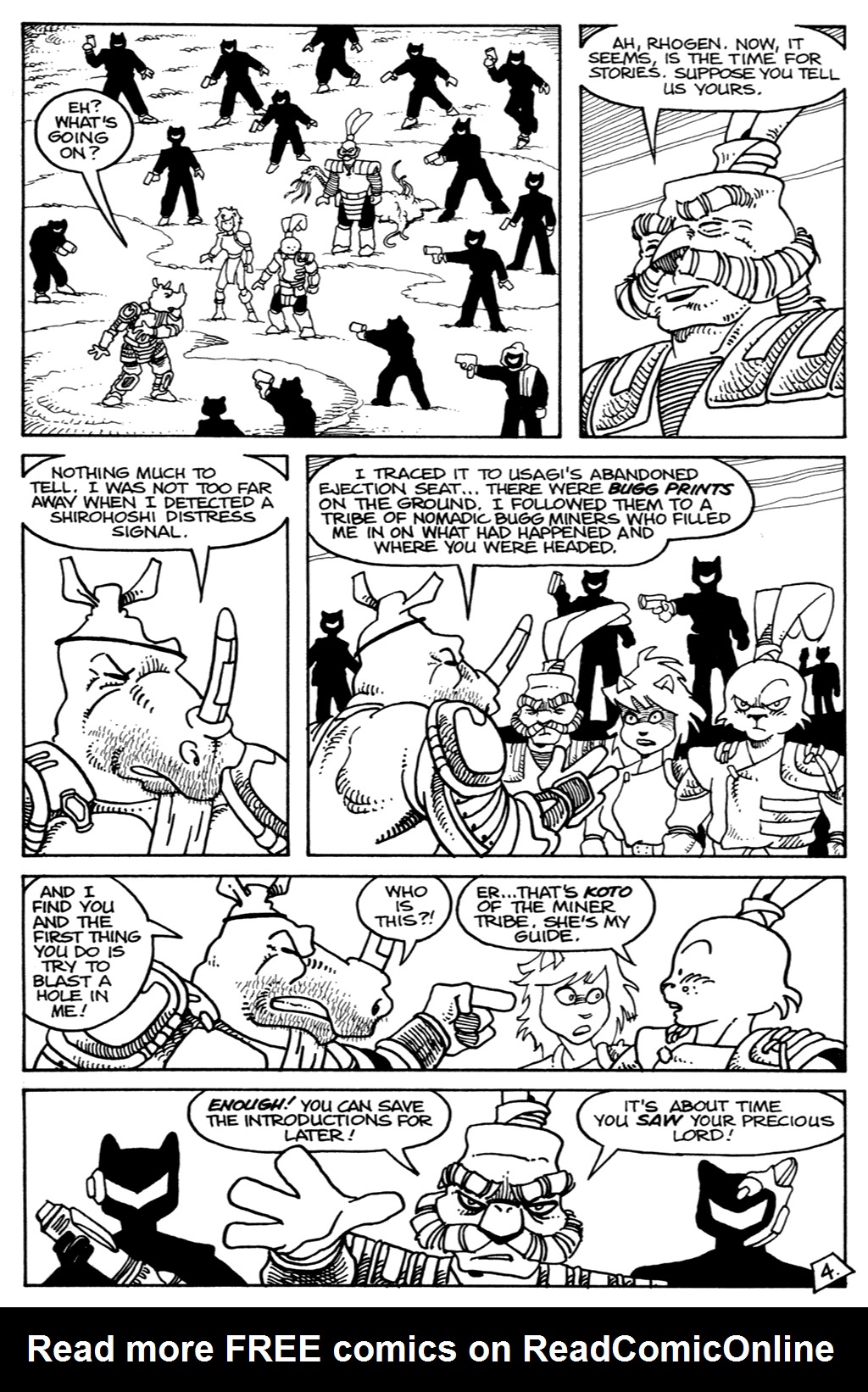 Read online Space Usagi comic -  Issue #3 - 6