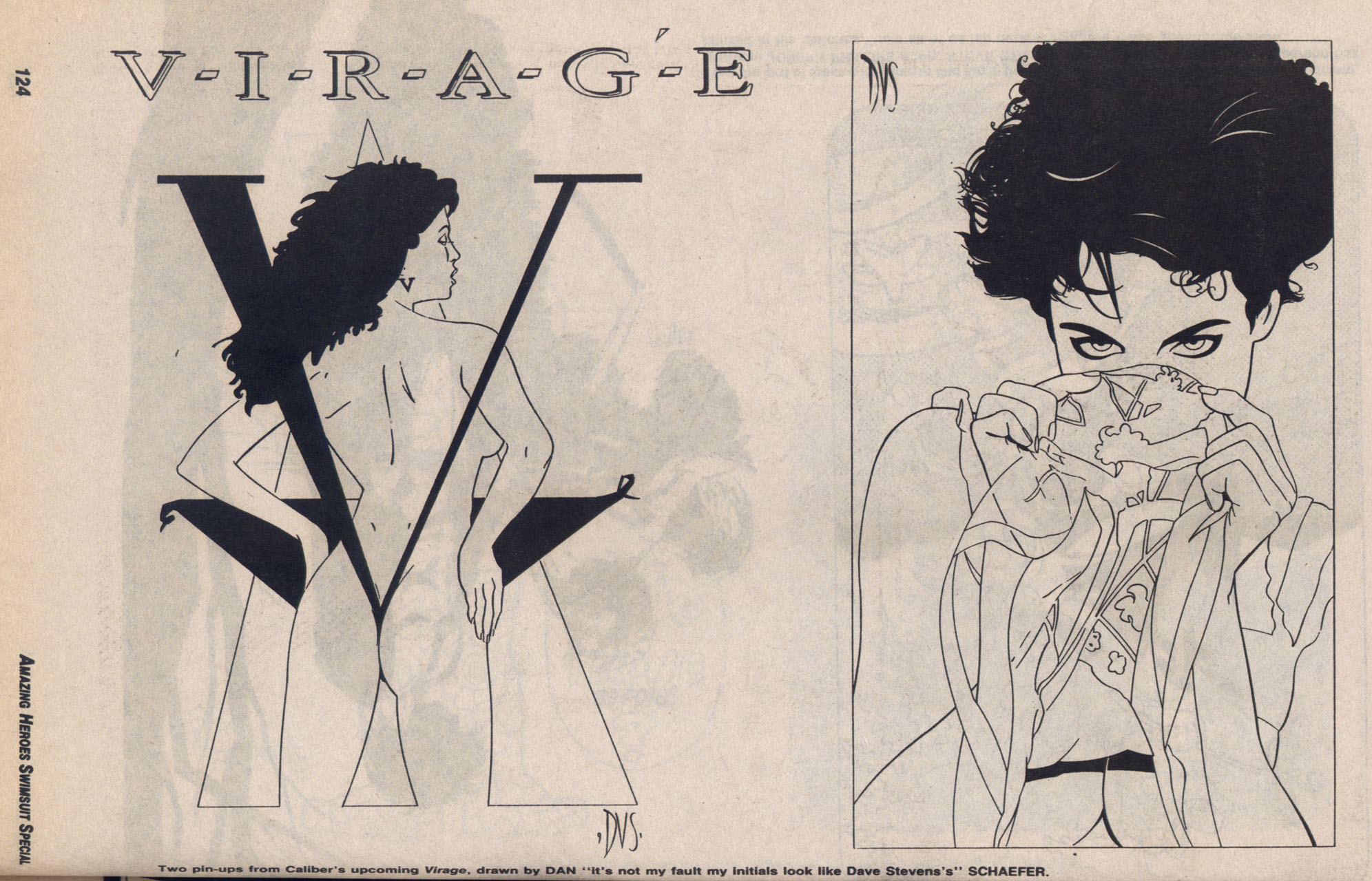 Read online Amazing Heroes Swimsuit Special comic -  Issue # TPB 3 - 123