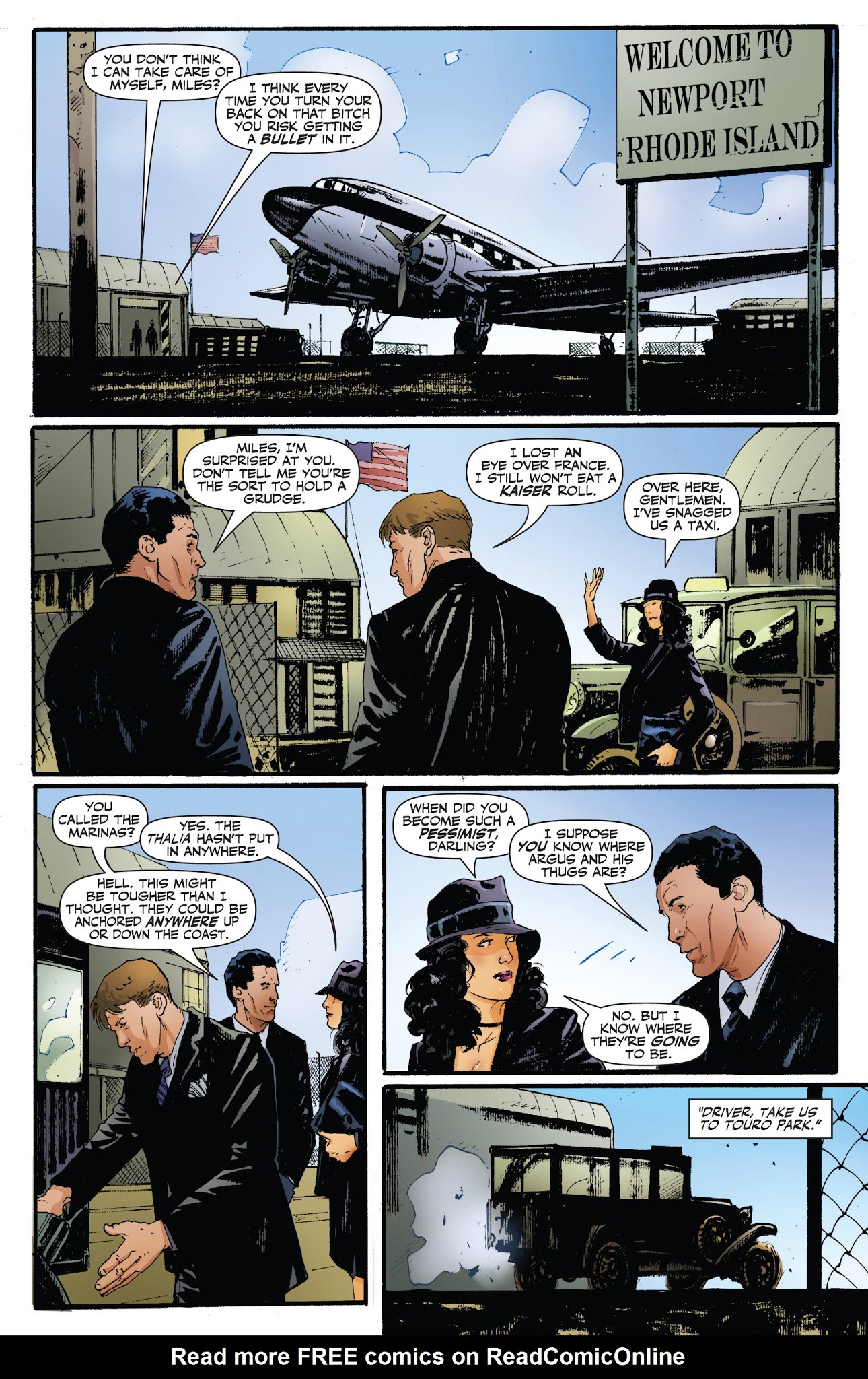 Read online Noir comic -  Issue #1 - 12