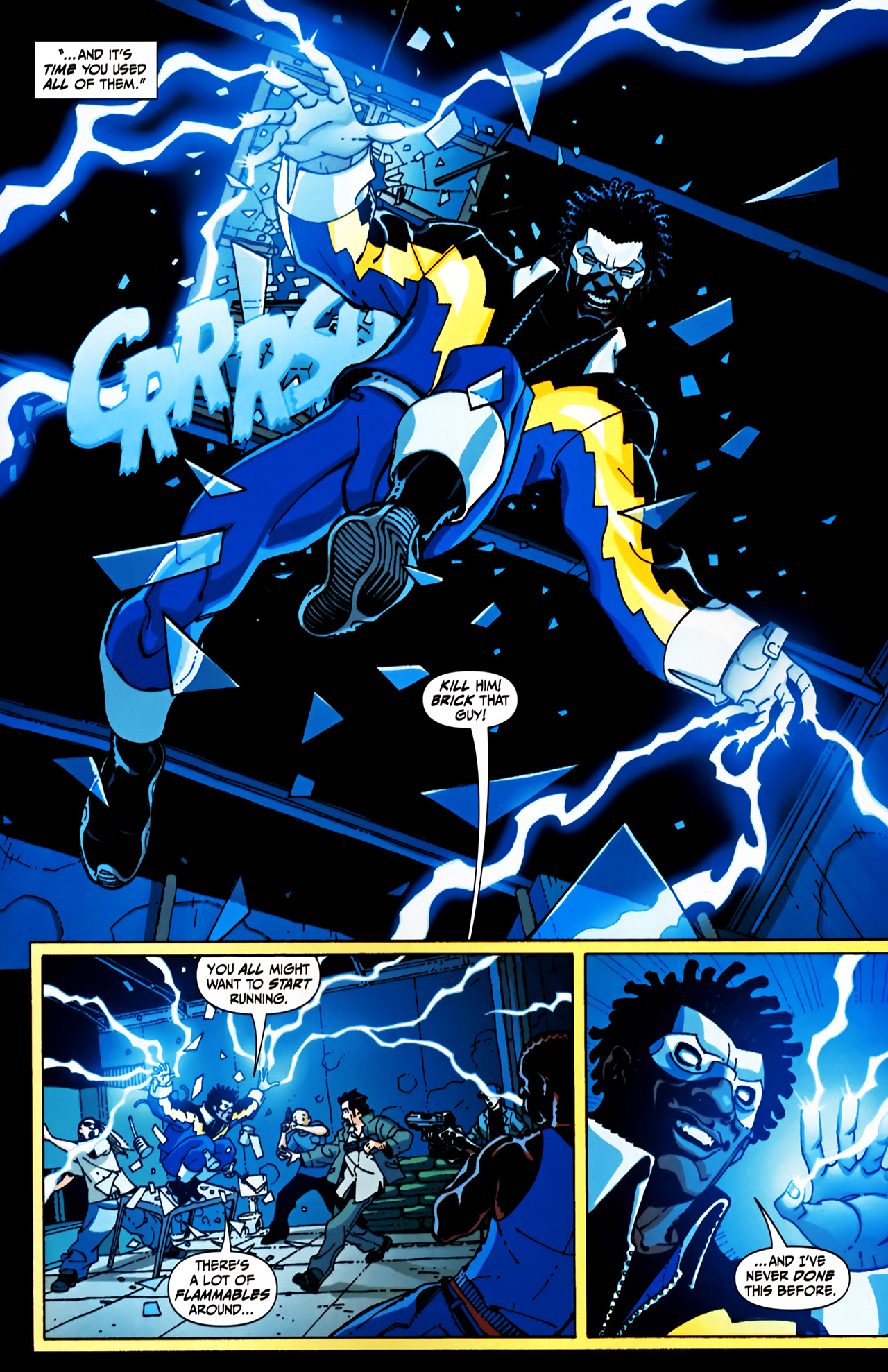 Read online Black Lightning: Year One comic -  Issue #2 - 20