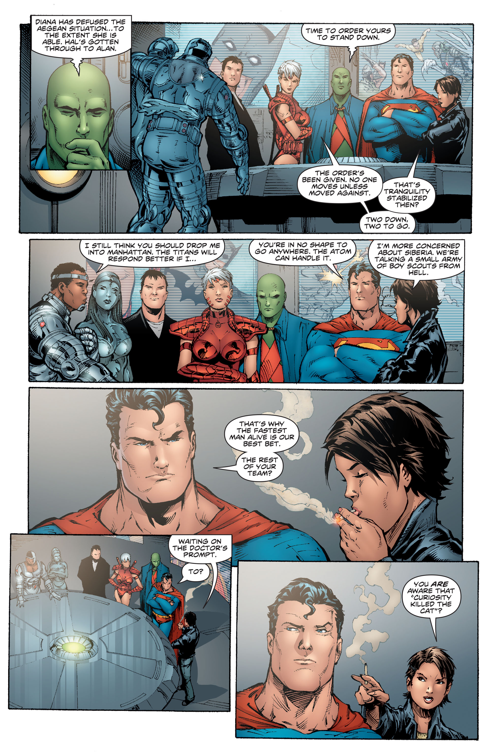 Read online DC/Wildstorm: Dreamwar comic -  Issue #4 - 14