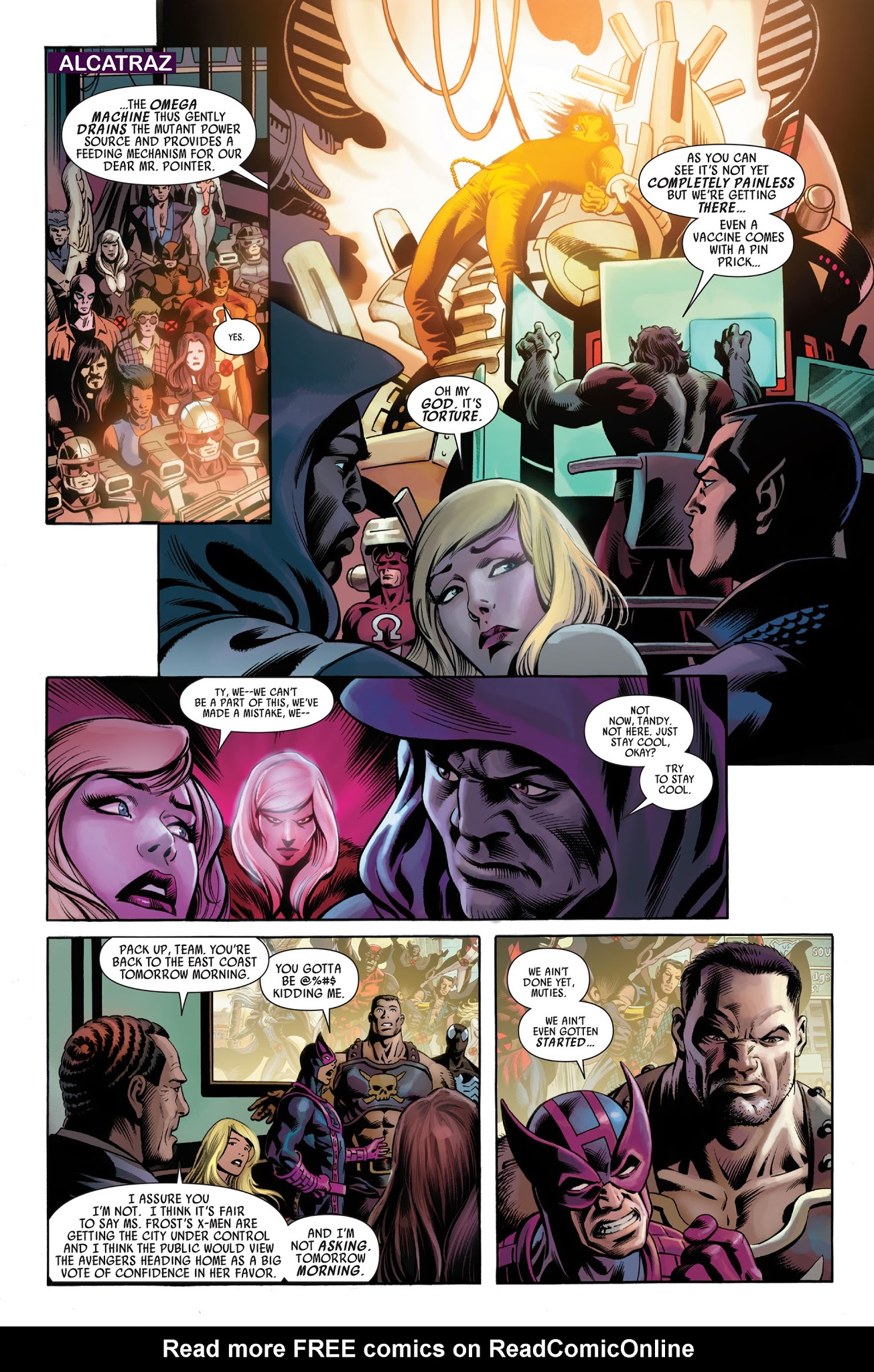 Read online Dark Avengers/Uncanny X-Men: Utopia comic -  Issue # TPB - 117