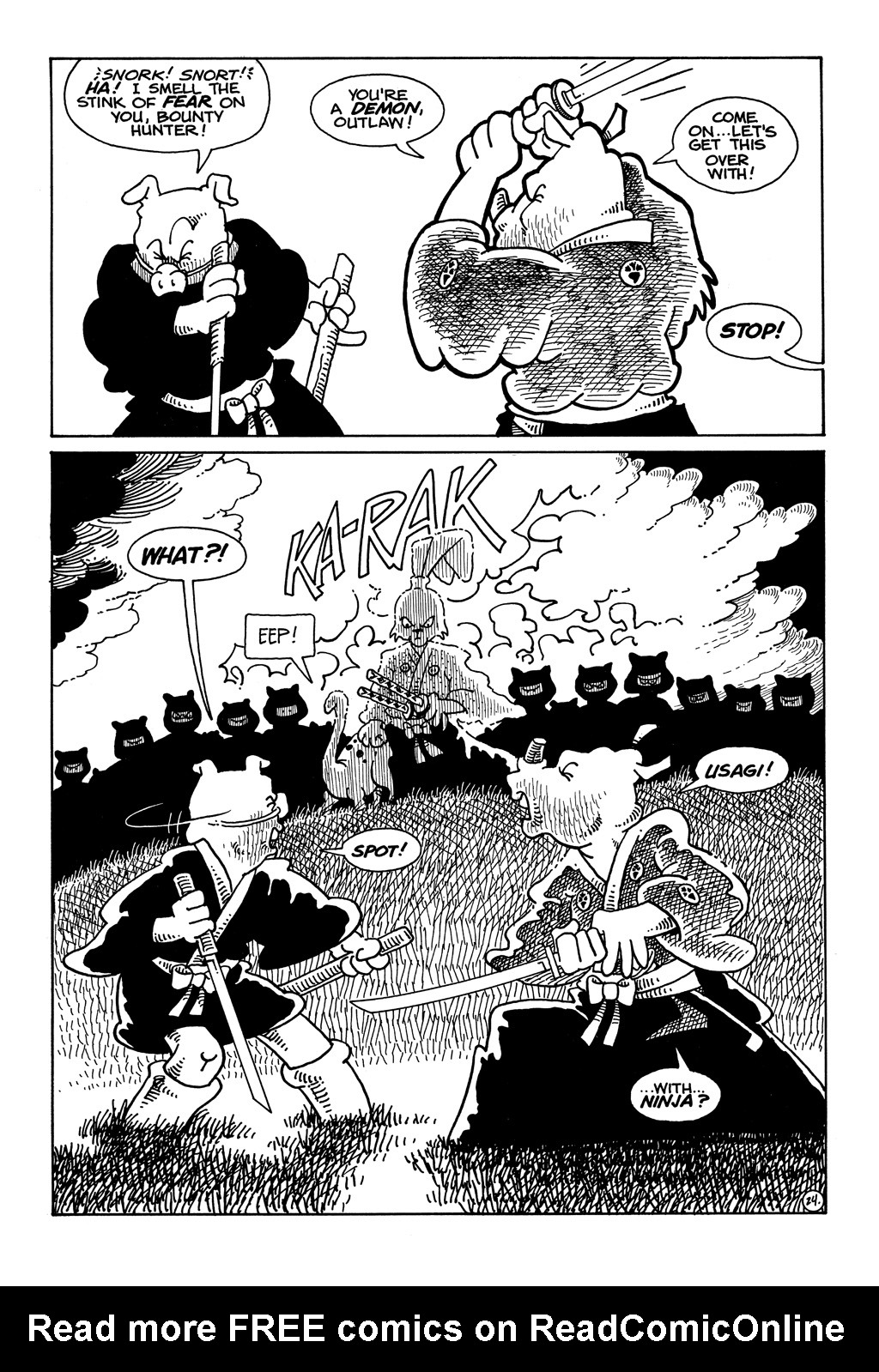 Read online Usagi Yojimbo (1987) comic -  Issue #16 - 26