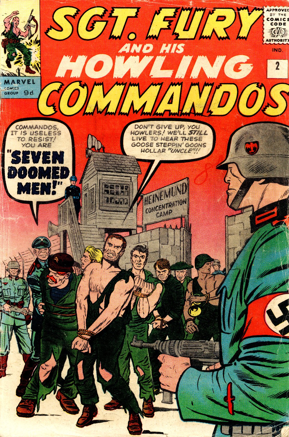 Read online Sgt. Fury comic -  Issue #2 - 1