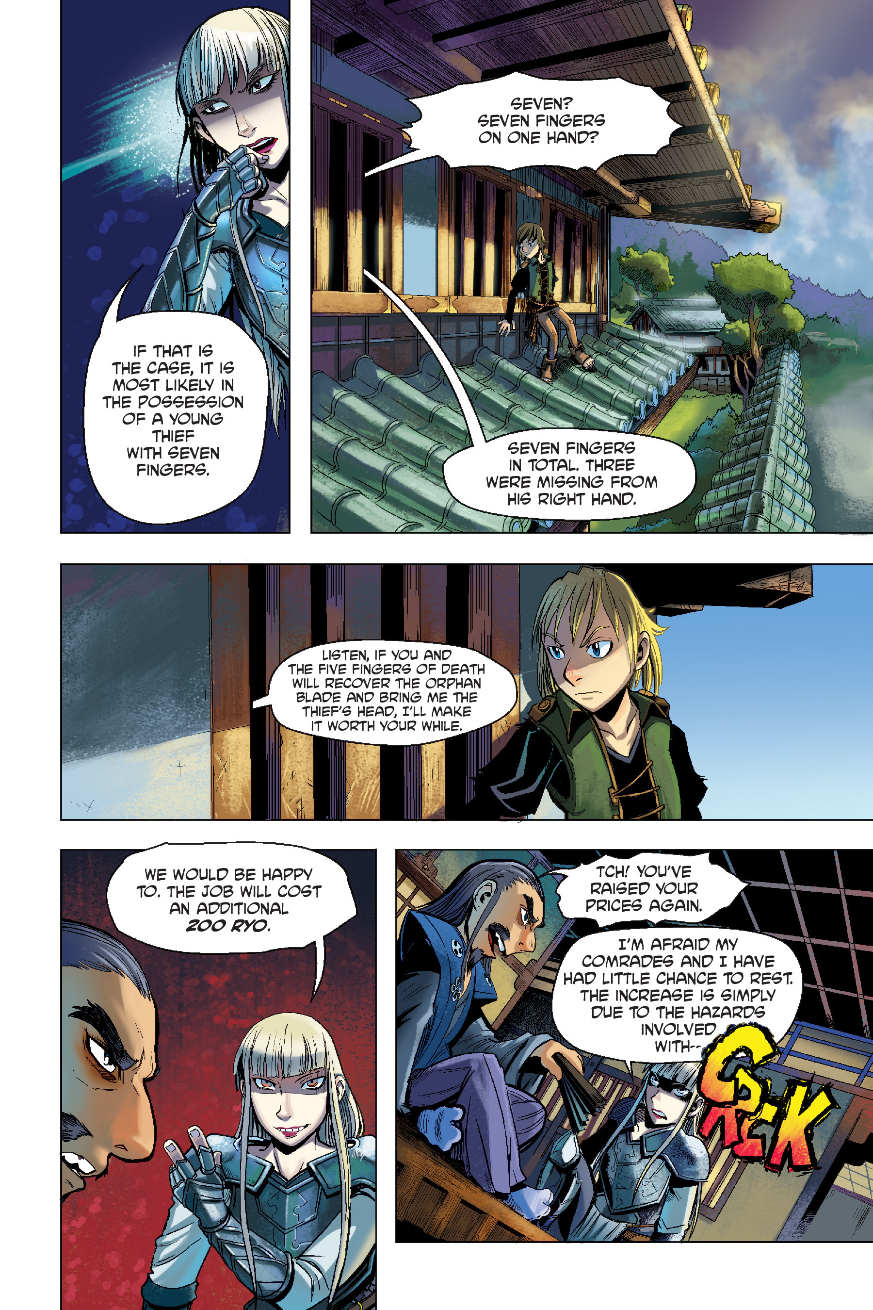 Read online Orphan Blade comic -  Issue #2 - 34