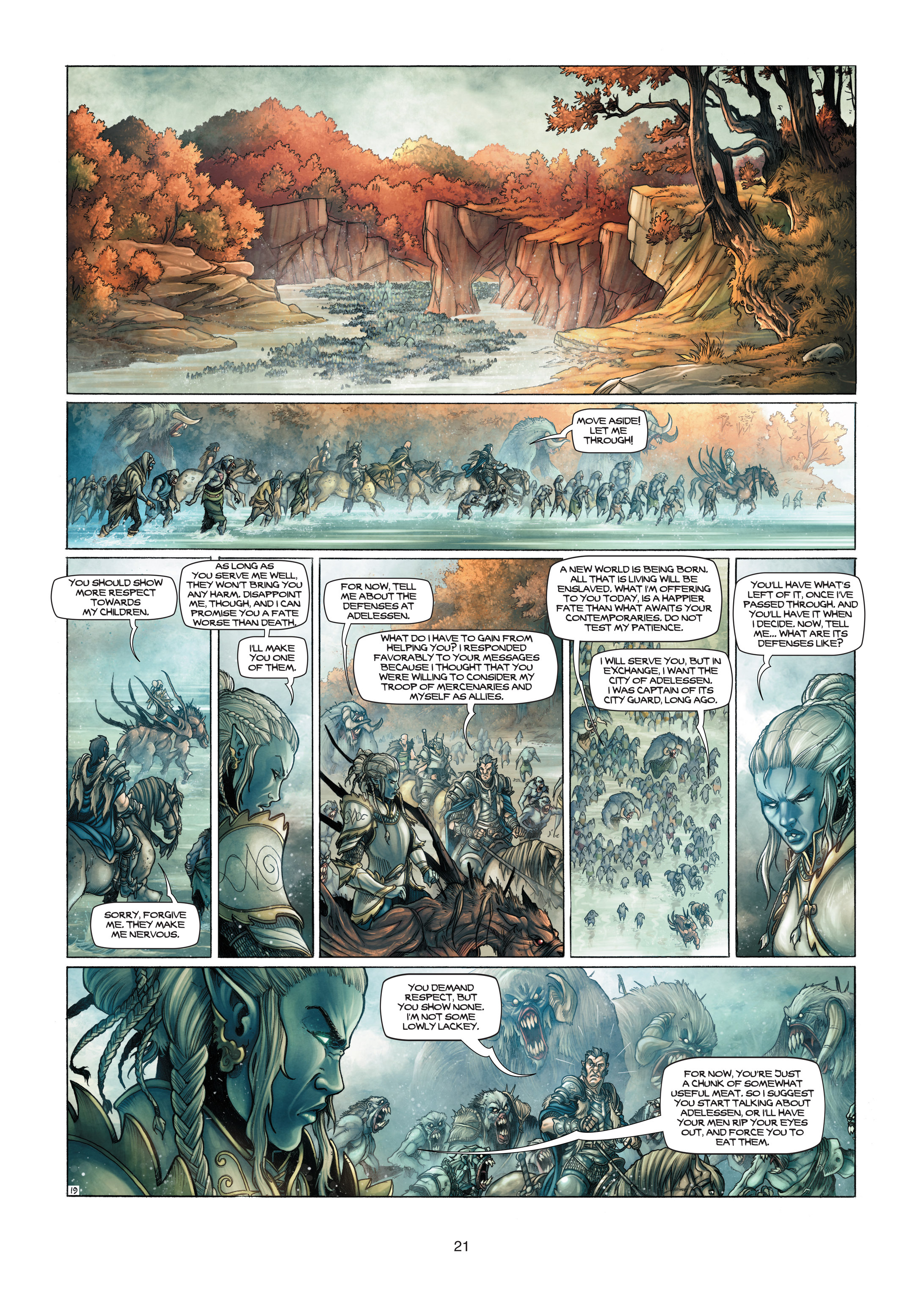 Read online Elves comic -  Issue #13 - 21