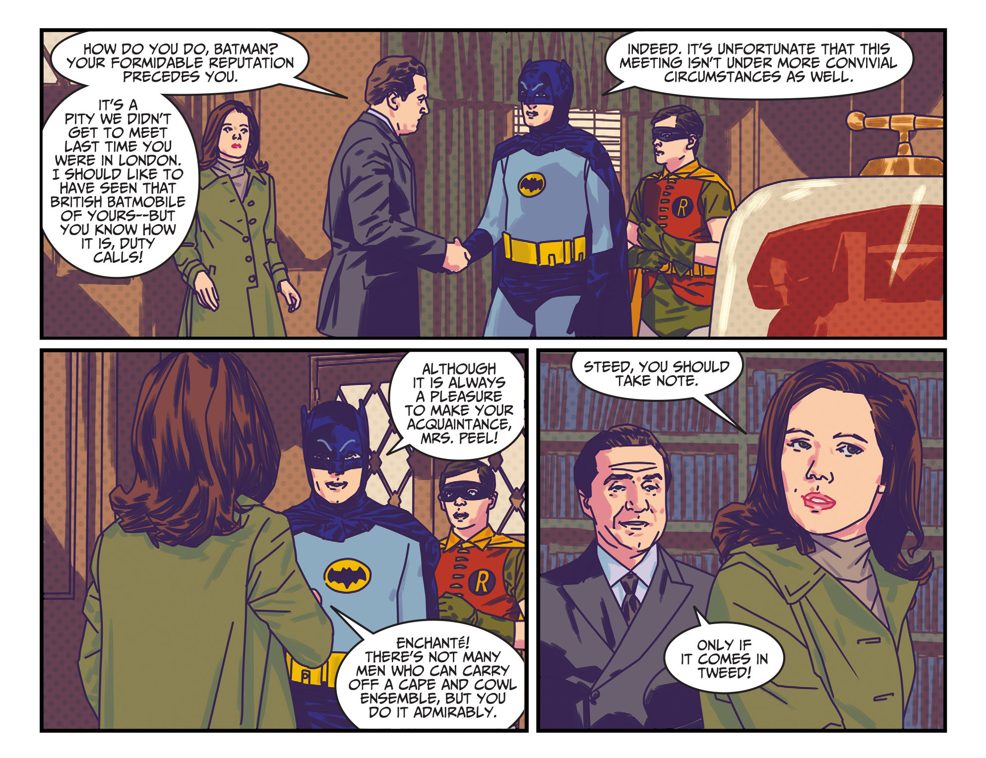 Read online Batman '66 Meets Steed and Mrs Peel comic -  Issue #2 - 5