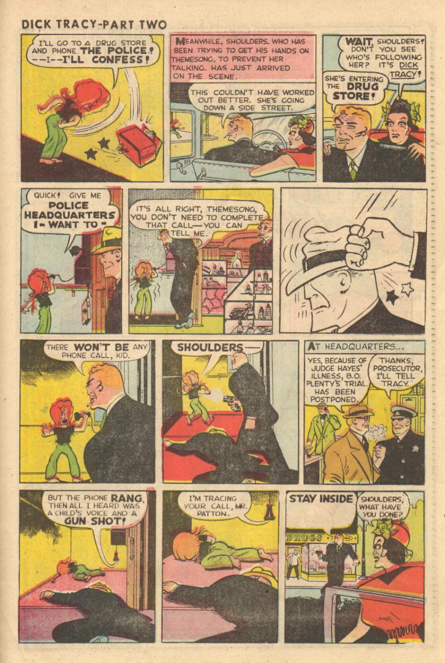 Read online Dick Tracy comic -  Issue #111 - 21