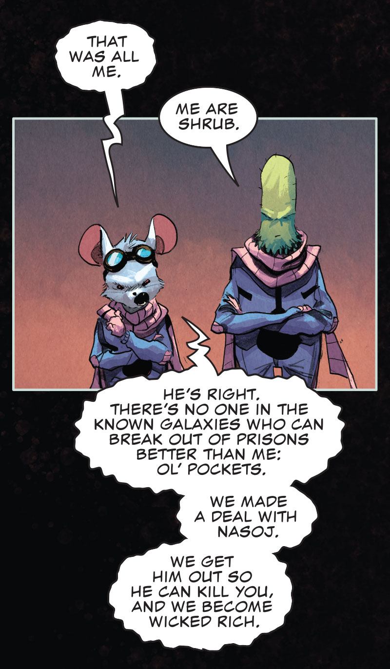 Read online Rocket Raccoon & Groot: Tall Tails Infinity Comic comic -  Issue #5 - 49