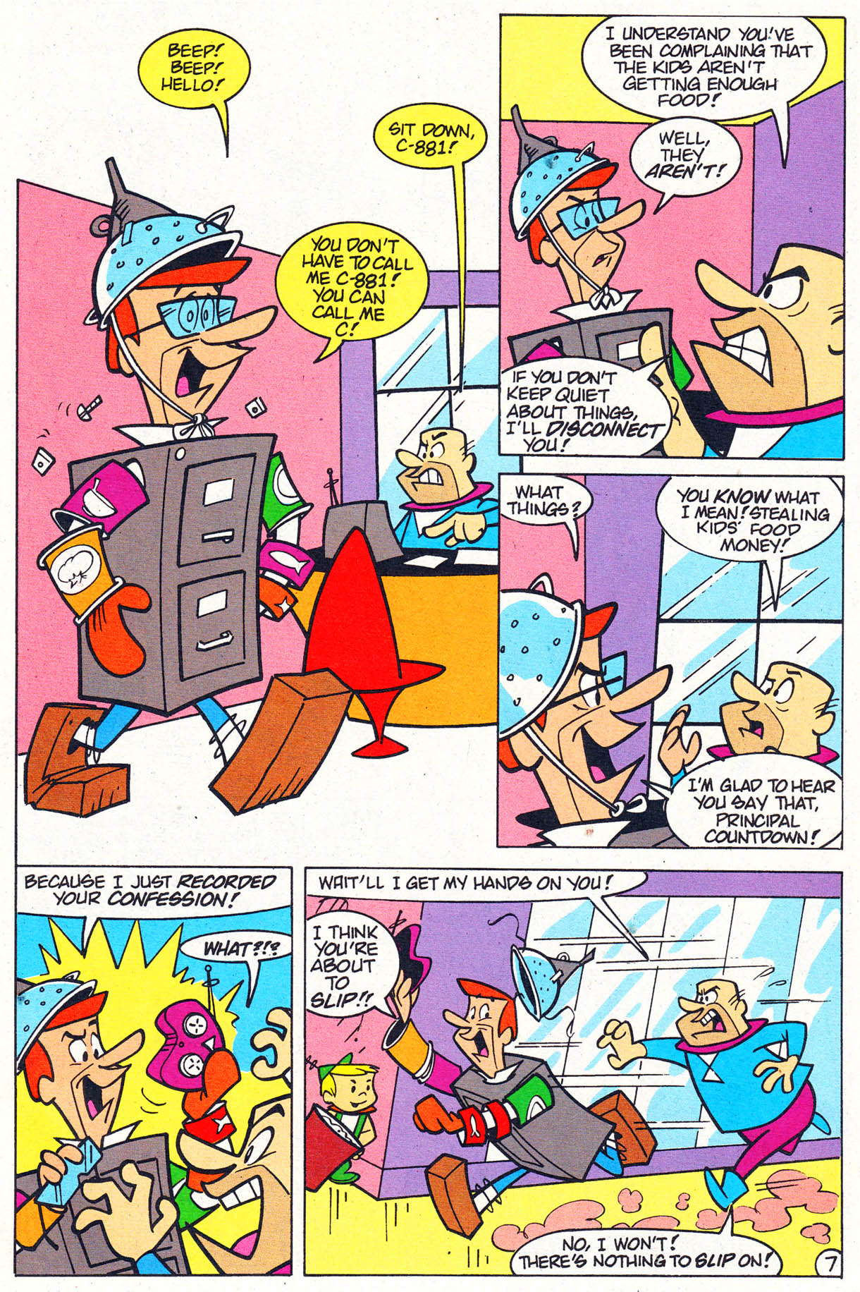 Read online The Jetsons comic -  Issue #8 - 9