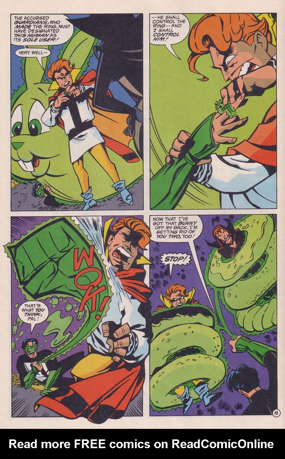 Read online Adventures in the DC Universe comic -  Issue #4 - 10