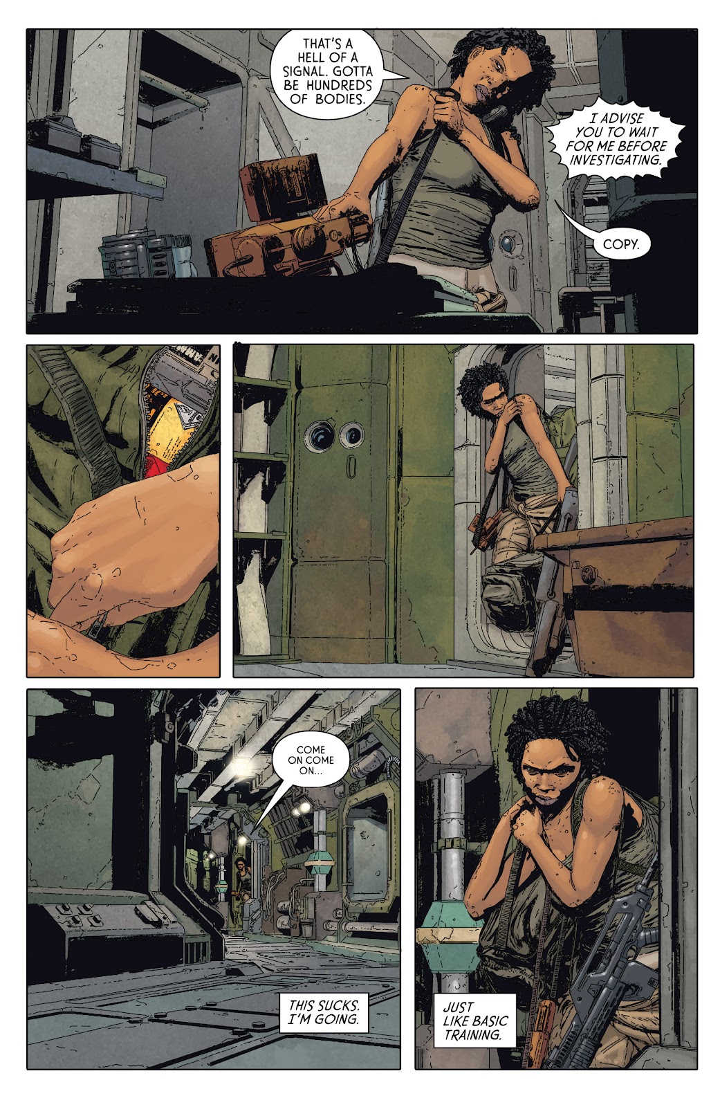 Aliens: Defiance issue 2 - Page 14
