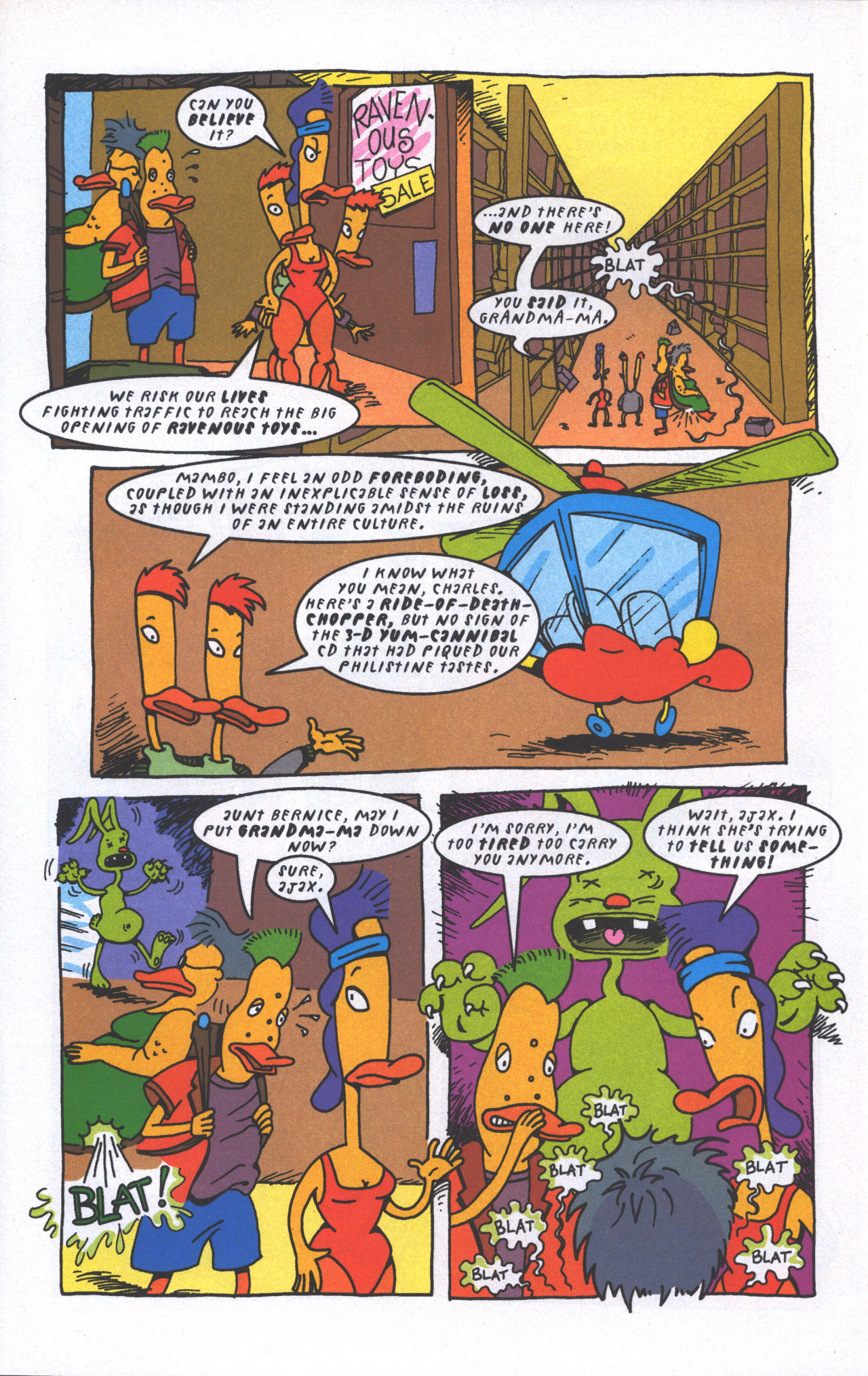 Read online Duckman (1994) comic -  Issue #3 - 4