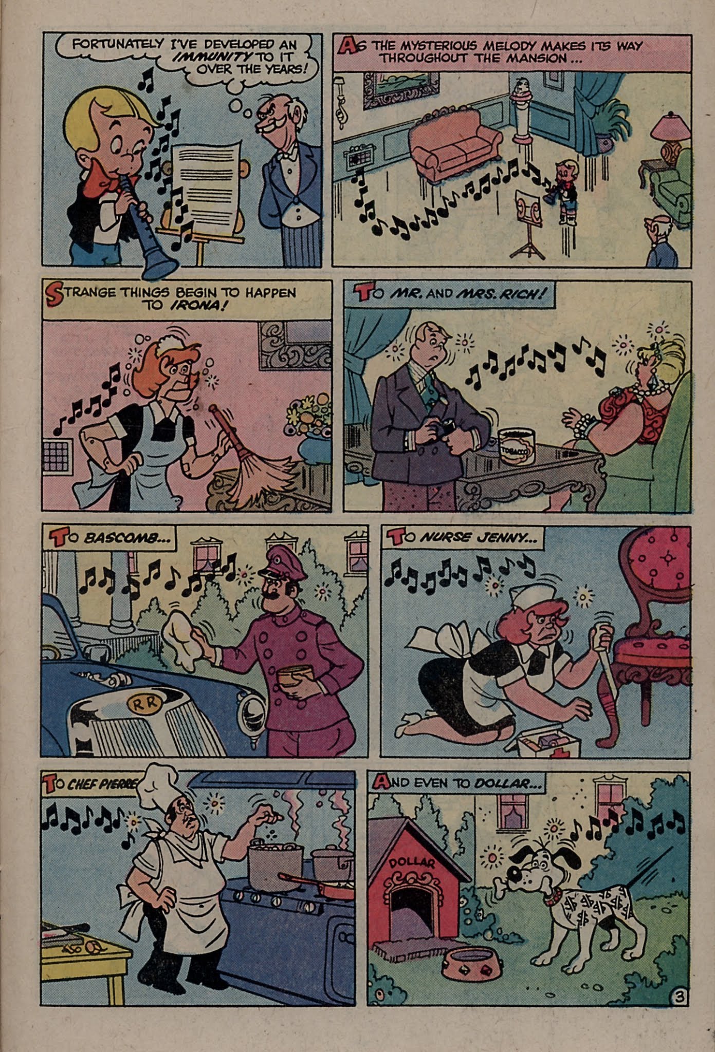 Read online Richie Rich & Dollar the Dog comic -  Issue #7 - 31