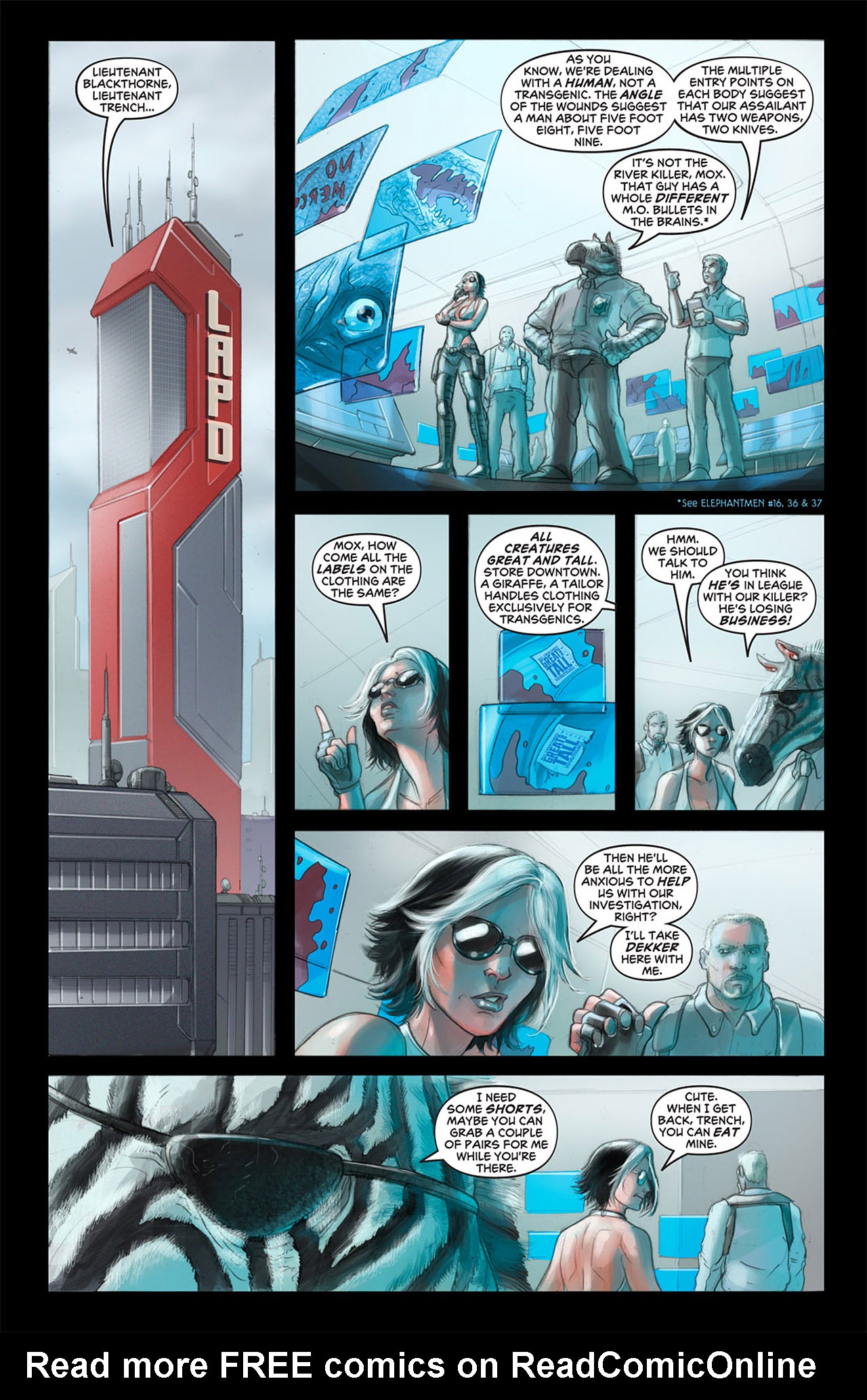 Read online Elephantmen comic -  Issue #38 - 15