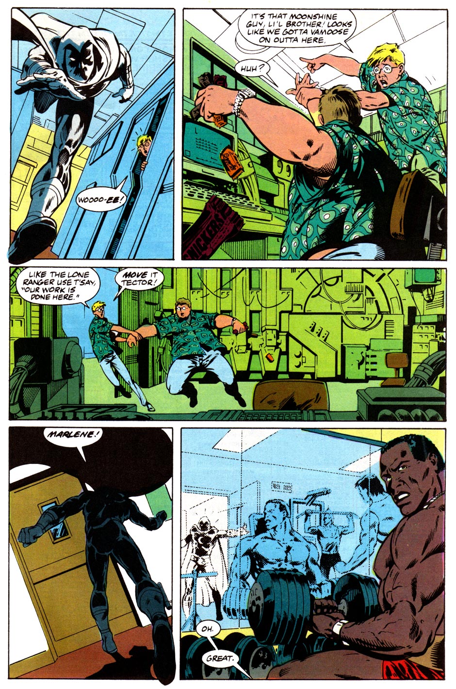 Read online Marc Spector: Moon Knight comic -  Issue #2 - 21