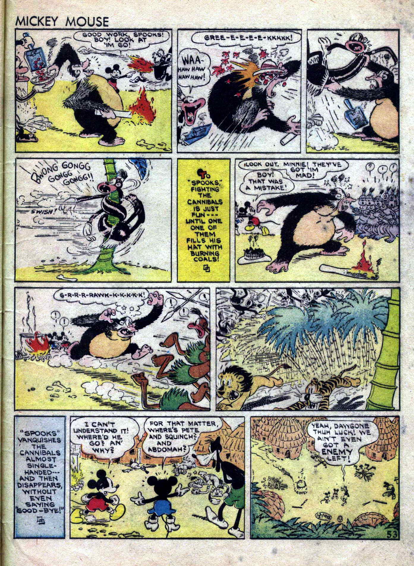 Read online Walt Disney's Comics and Stories comic -  Issue #5 - 55