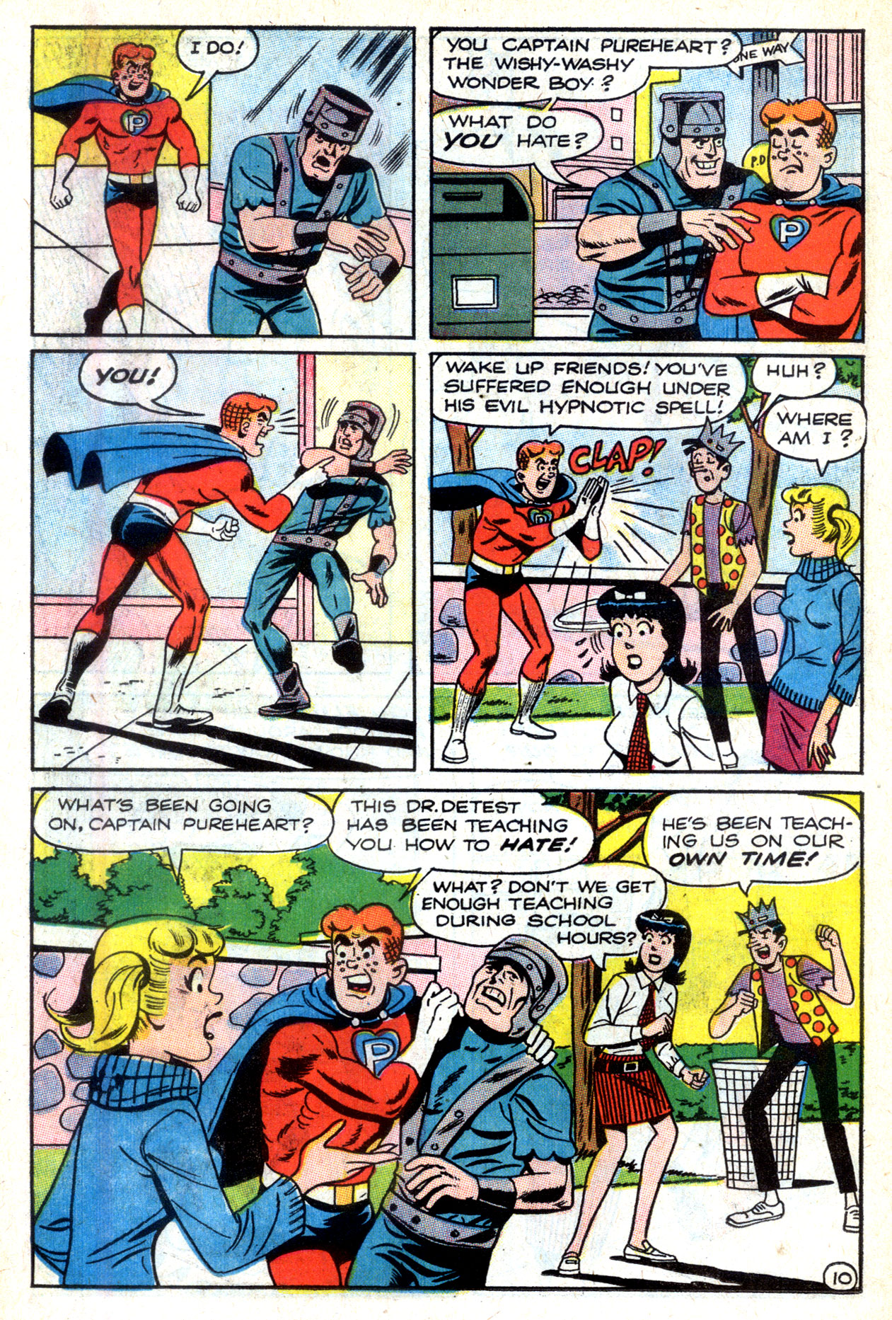 Read online Archie as Captain Pureheart comic -  Issue #5 - 14