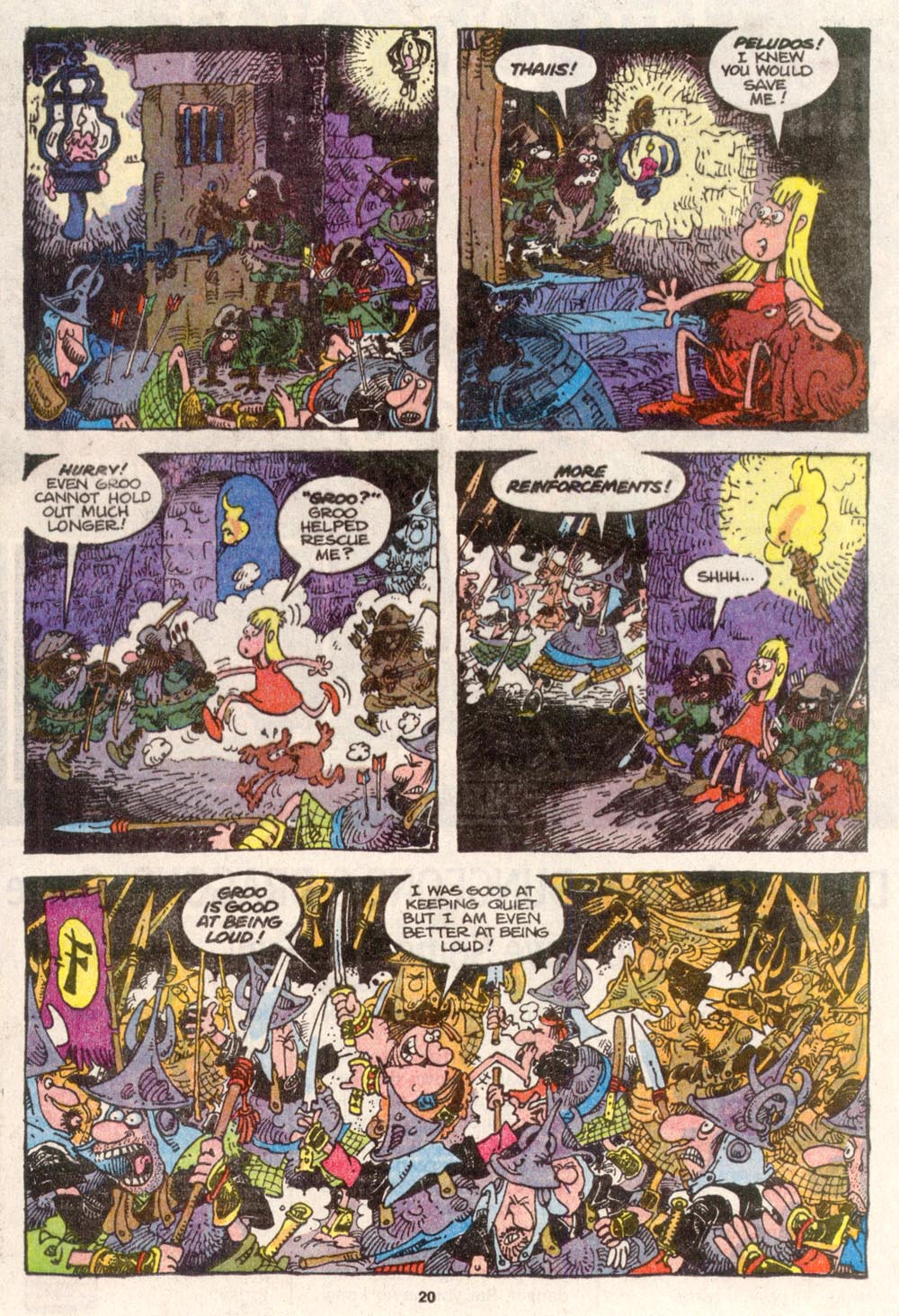 Read online Sergio Aragonés Groo the Wanderer comic -  Issue #82 - 16