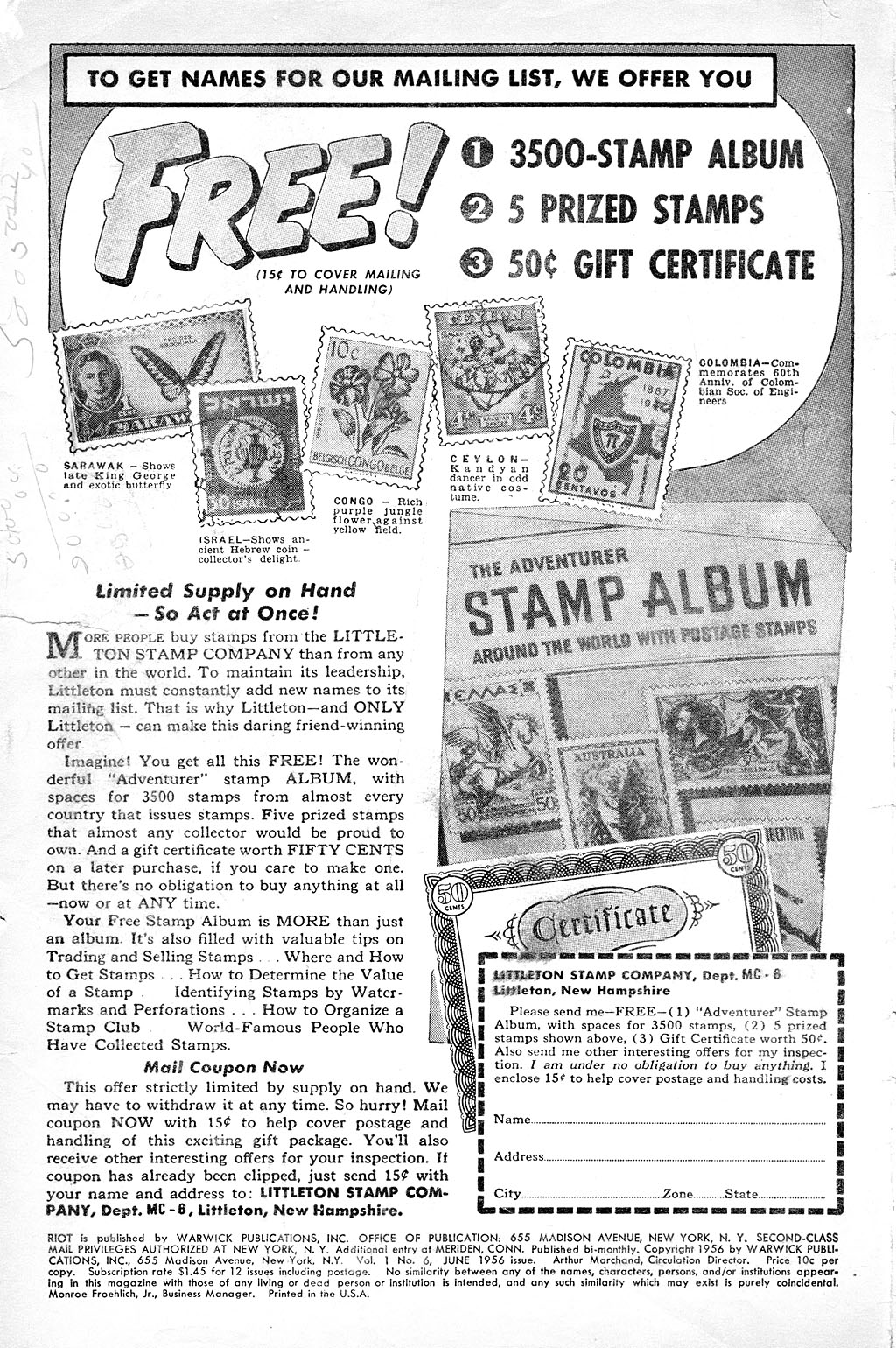 Read online Riot comic -  Issue #6 - 2