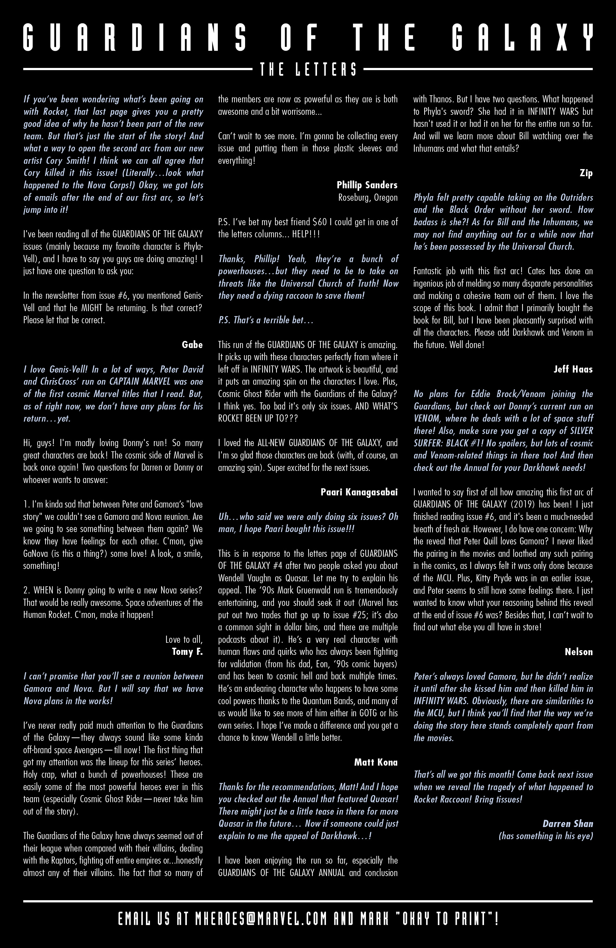 Read online Guardians of the Galaxy (2019) comic -  Issue #7 - 22