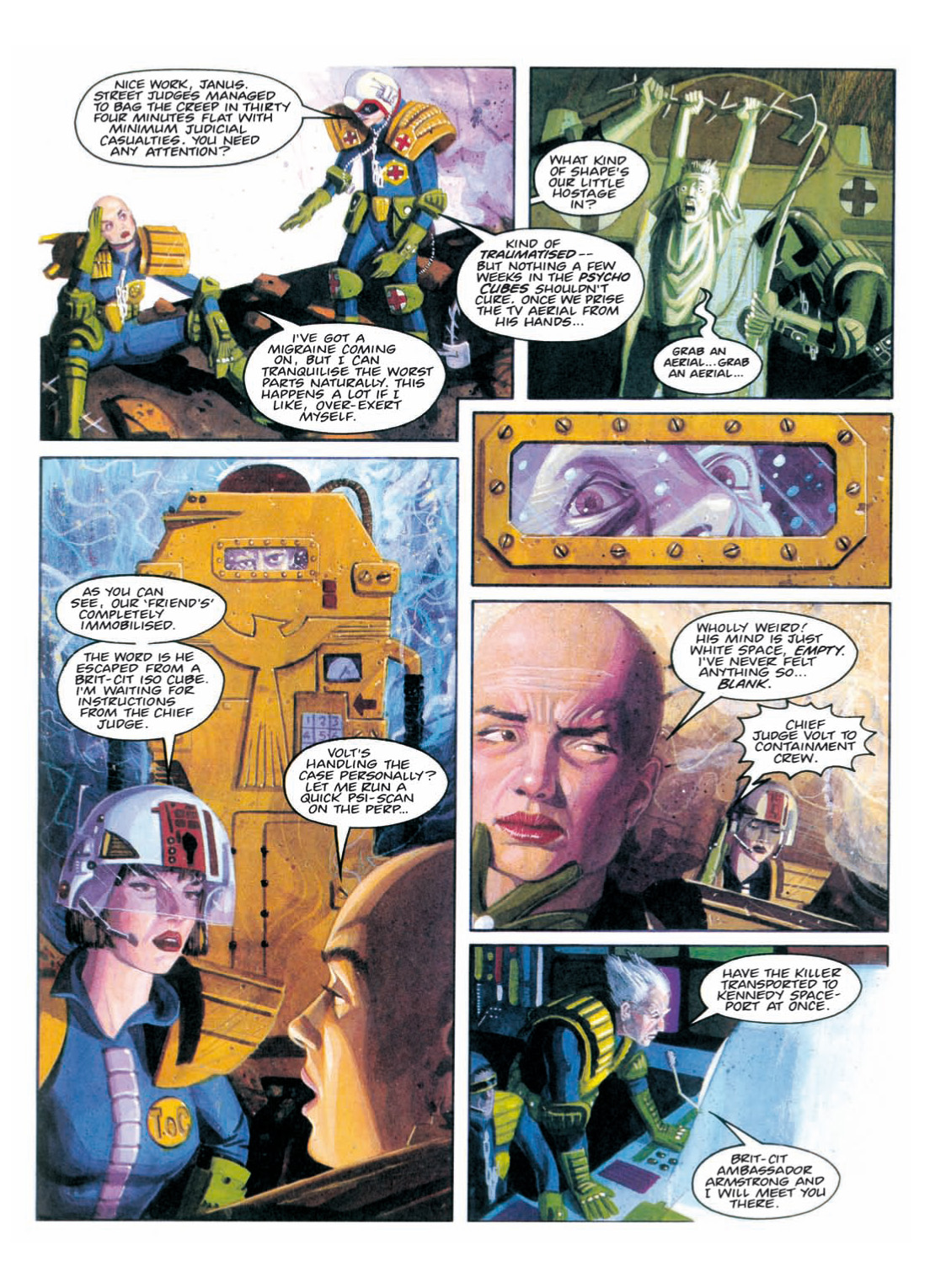 Read online Judge Dredd Megazine (Vol. 5) comic -  Issue #347 - 110