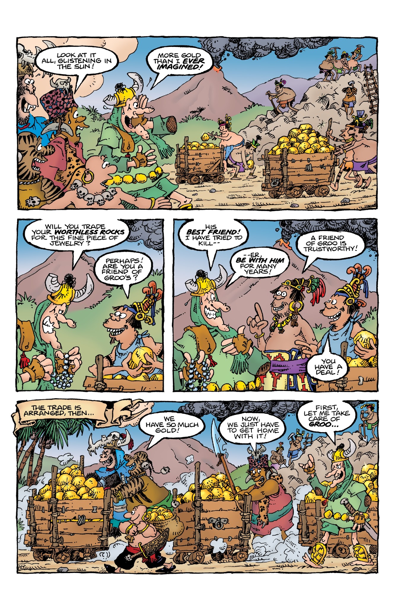 Read online Groo: Play of the Gods comic -  Issue #4 - 10