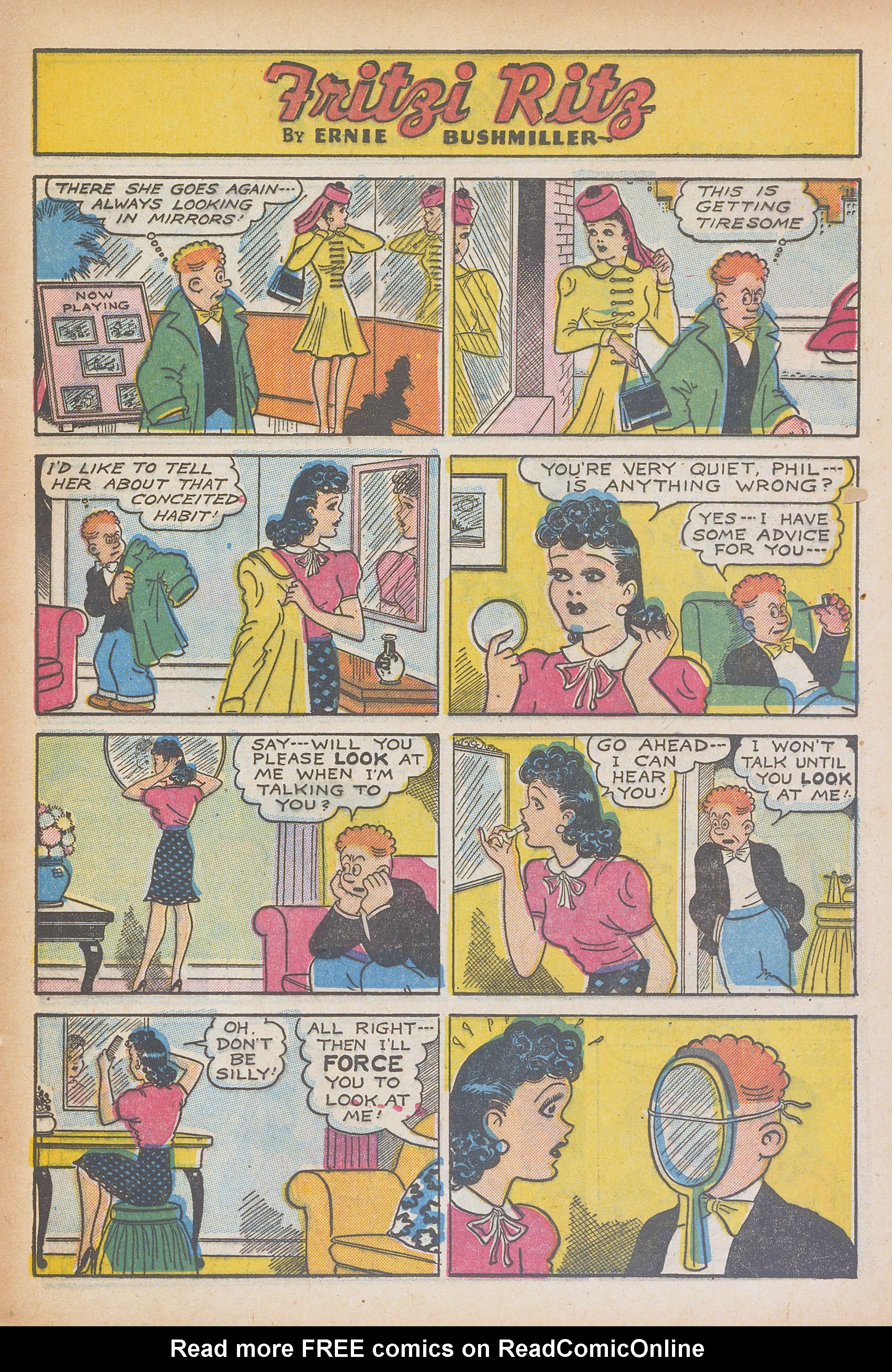 Read online Fritzi Ritz (1953) comic -  Issue #48 - 15