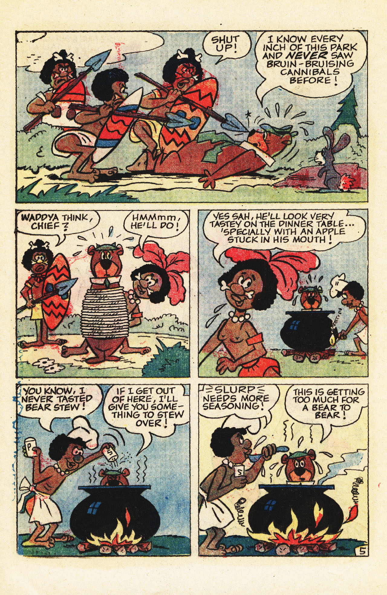 Read online Yogi Bear (1970) comic -  Issue #21 - 12