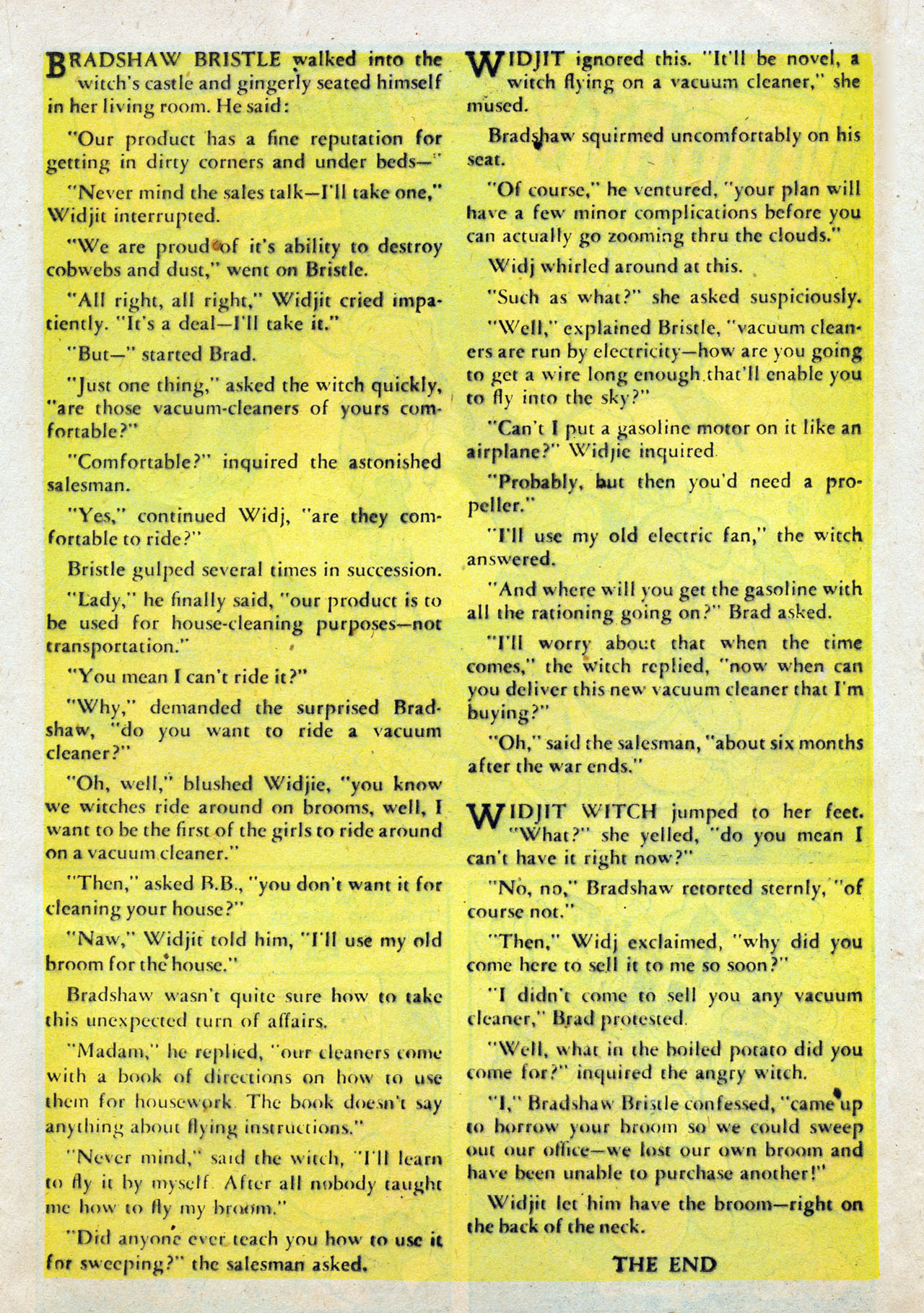 Read online Comedy Comics (1942) comic -  Issue #24 - 32
