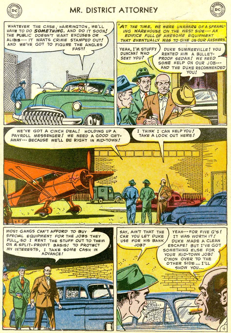 Read online Mr. District Attorney comic -  Issue #35 - 6