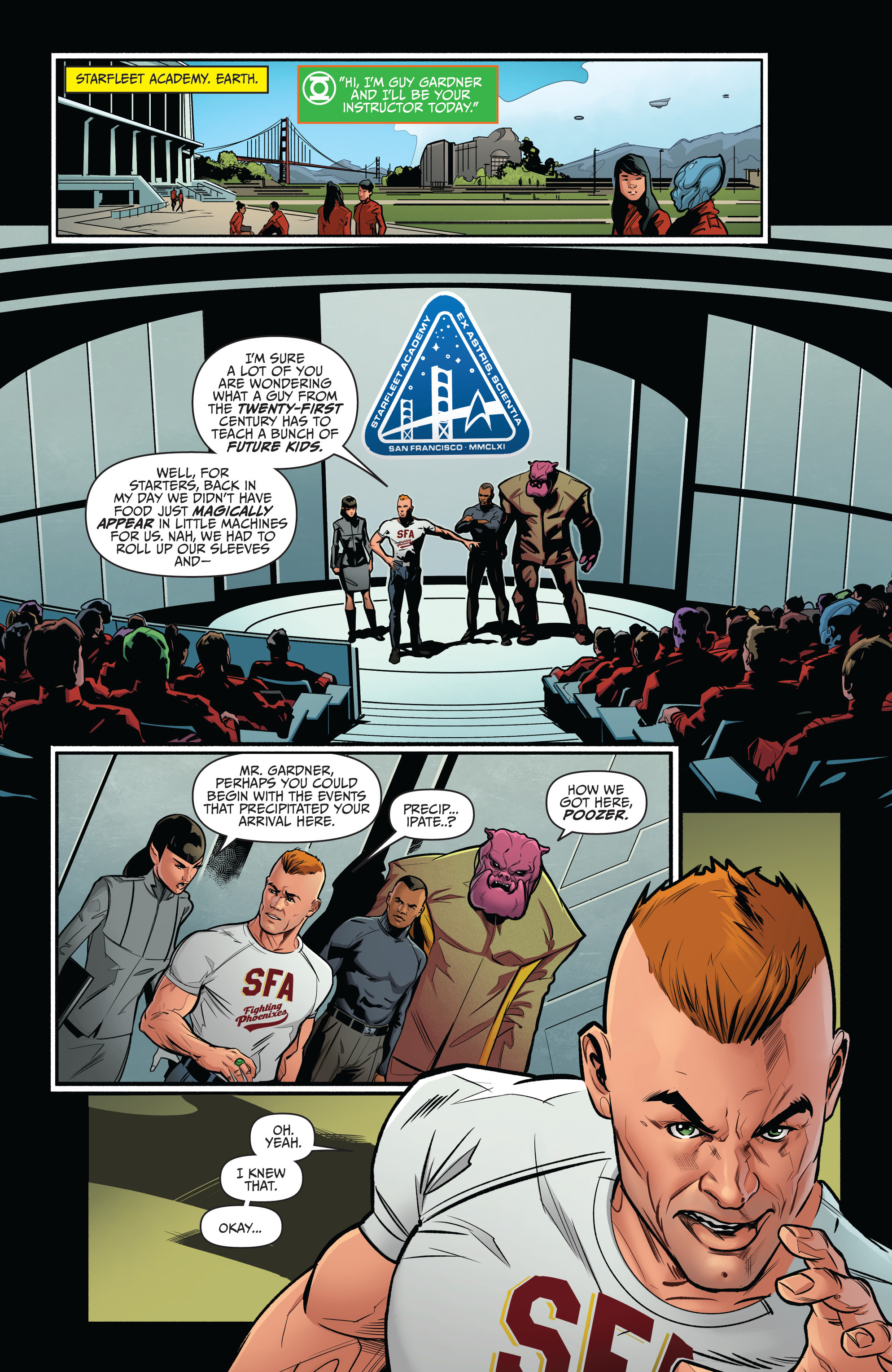 Read online Star Trek/Green Lantern (2016) comic -  Issue #1 - 3