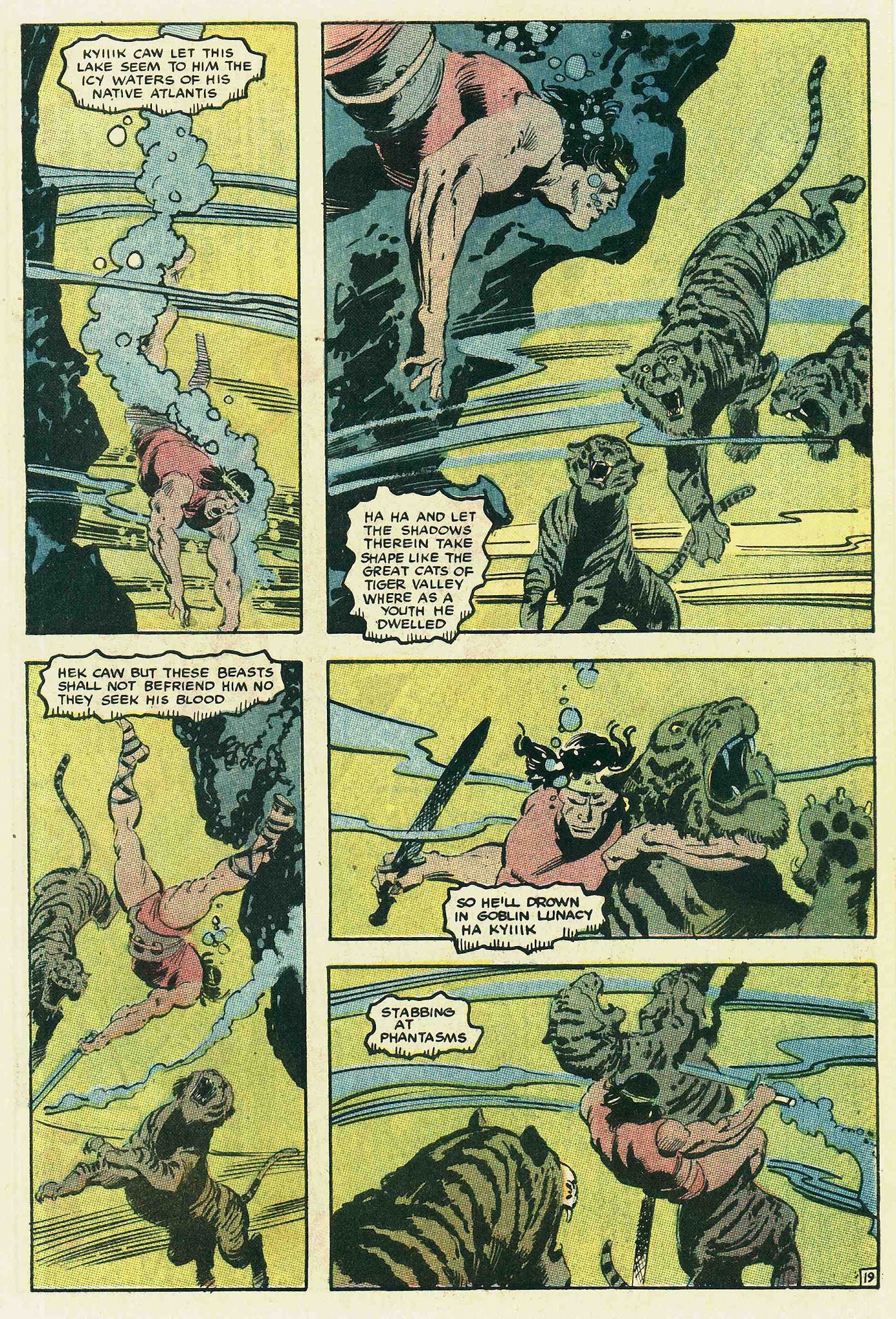 Read online Kull The Conqueror (1983) comic -  Issue #6 - 20