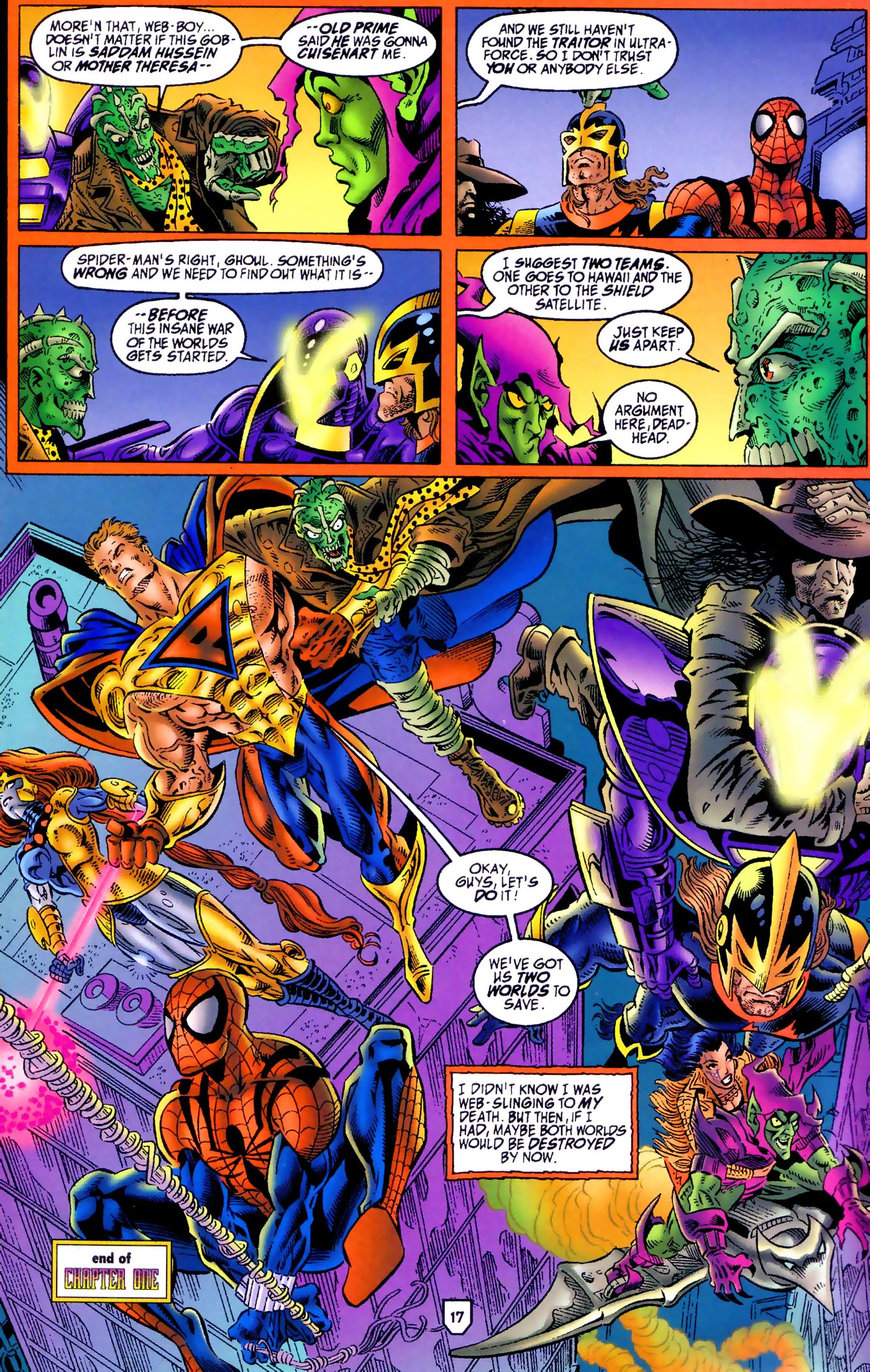Read online UltraForce/Spider-Man comic -  Issue #1B - 18