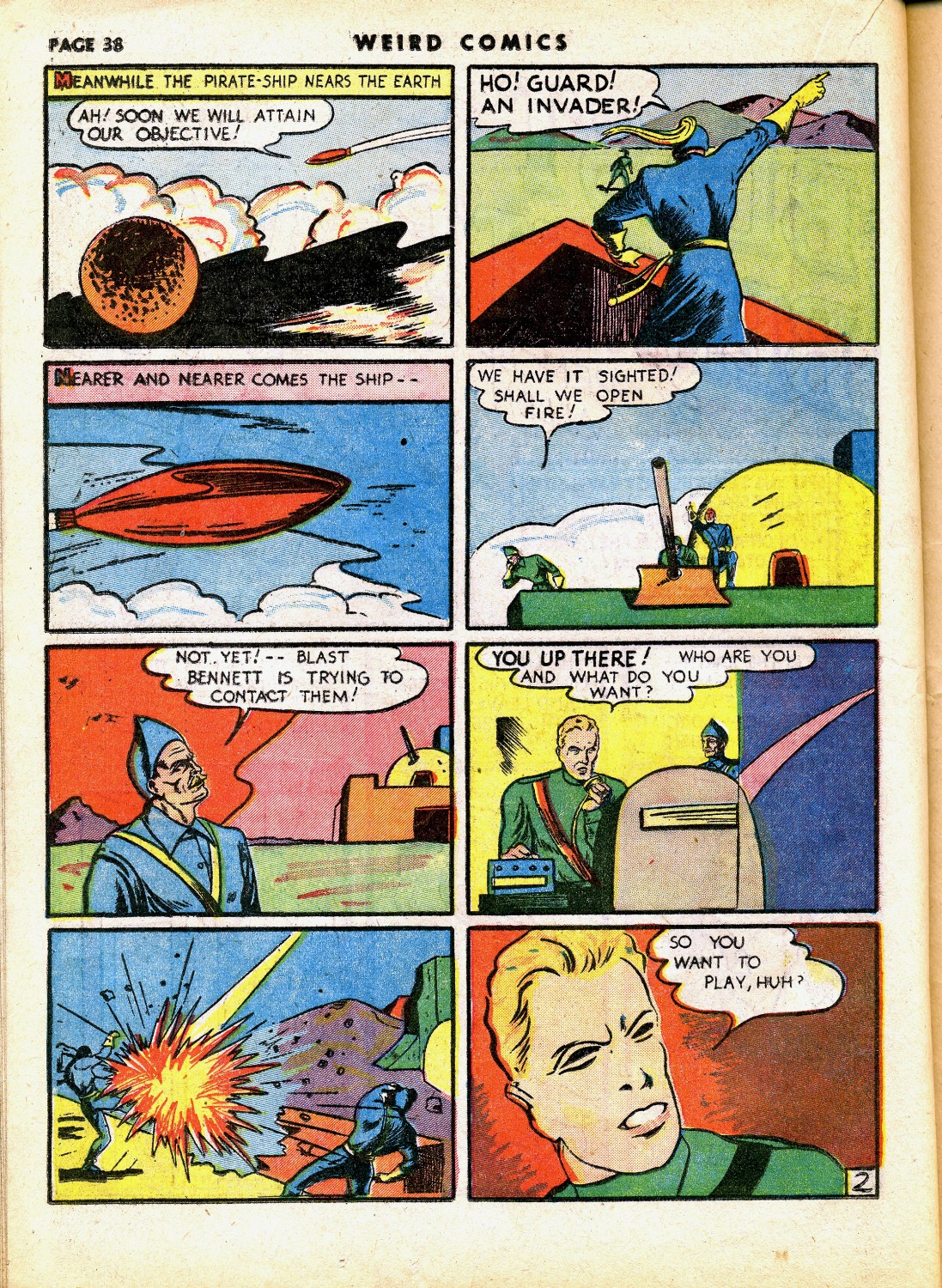 Read online Weird Comics comic -  Issue #7 - 40